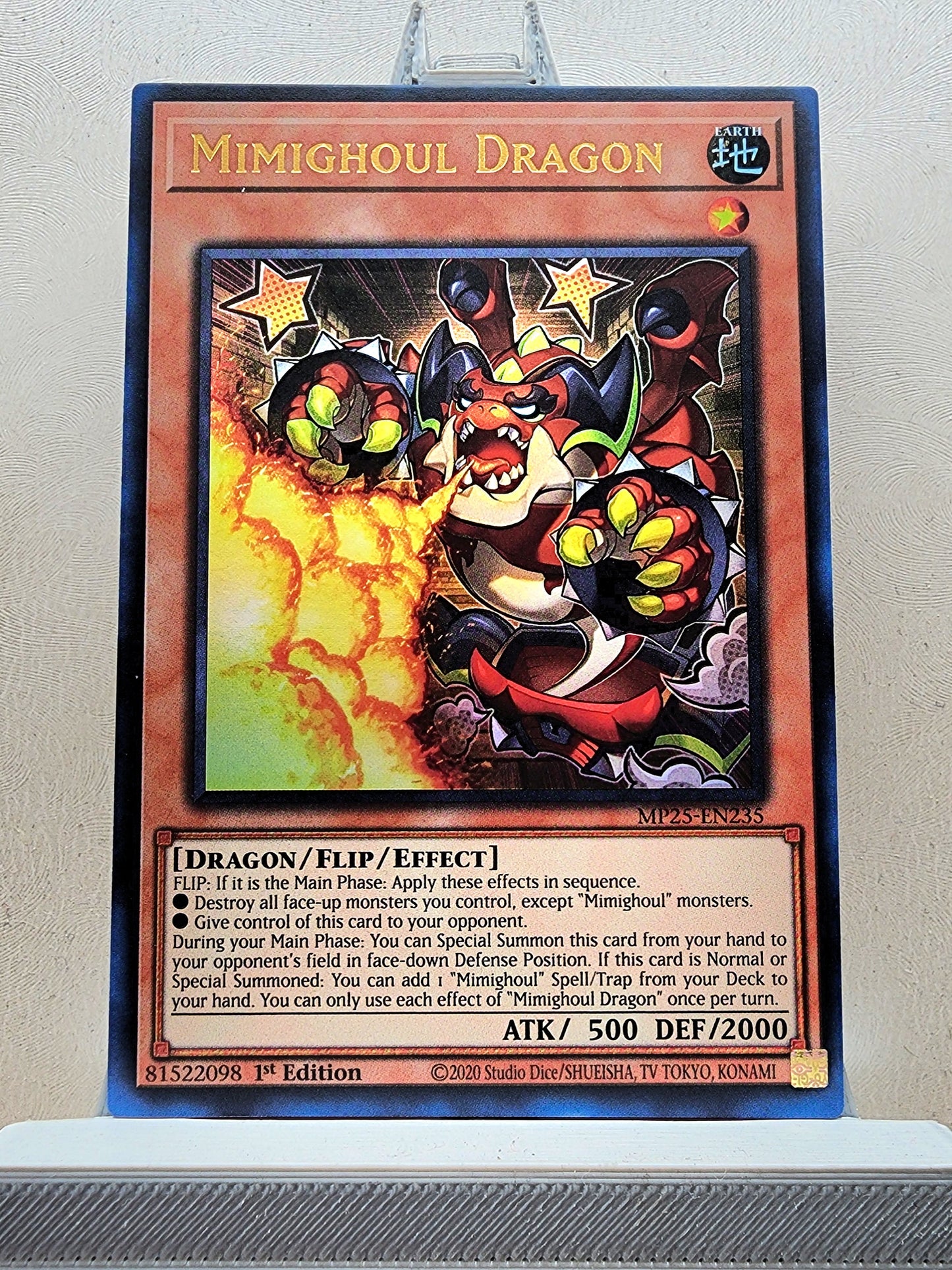 Yugioh! 1x Mimighoul Dragon (MP25 - Ultra Rare) 1st Edition