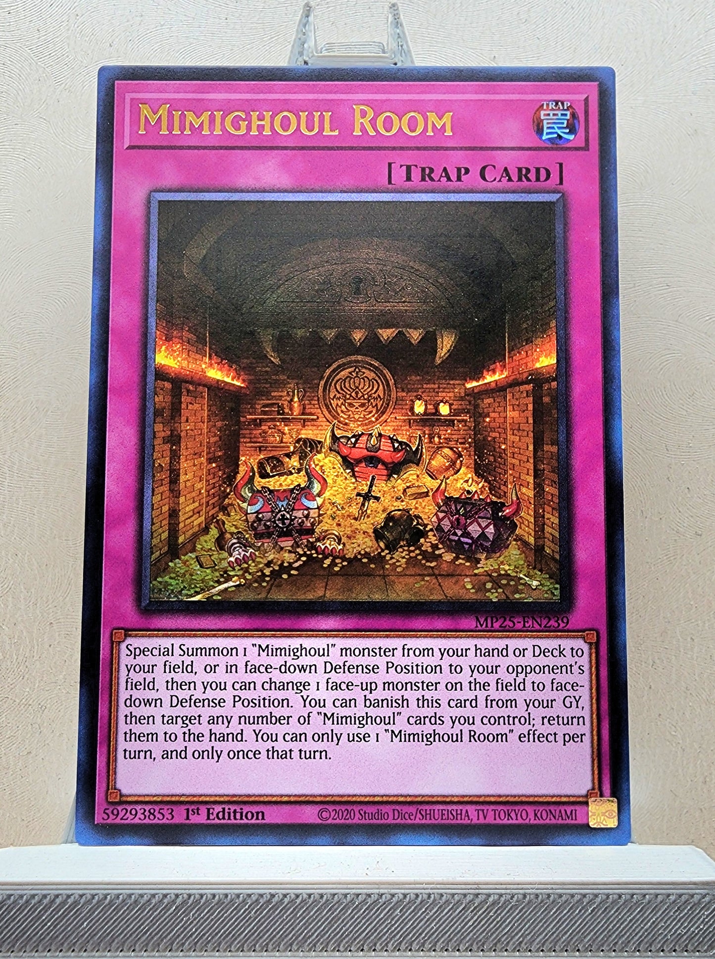 Yugioh! 1x Mimighoul Room (MP25 - Ultra Rare) 1st Edition