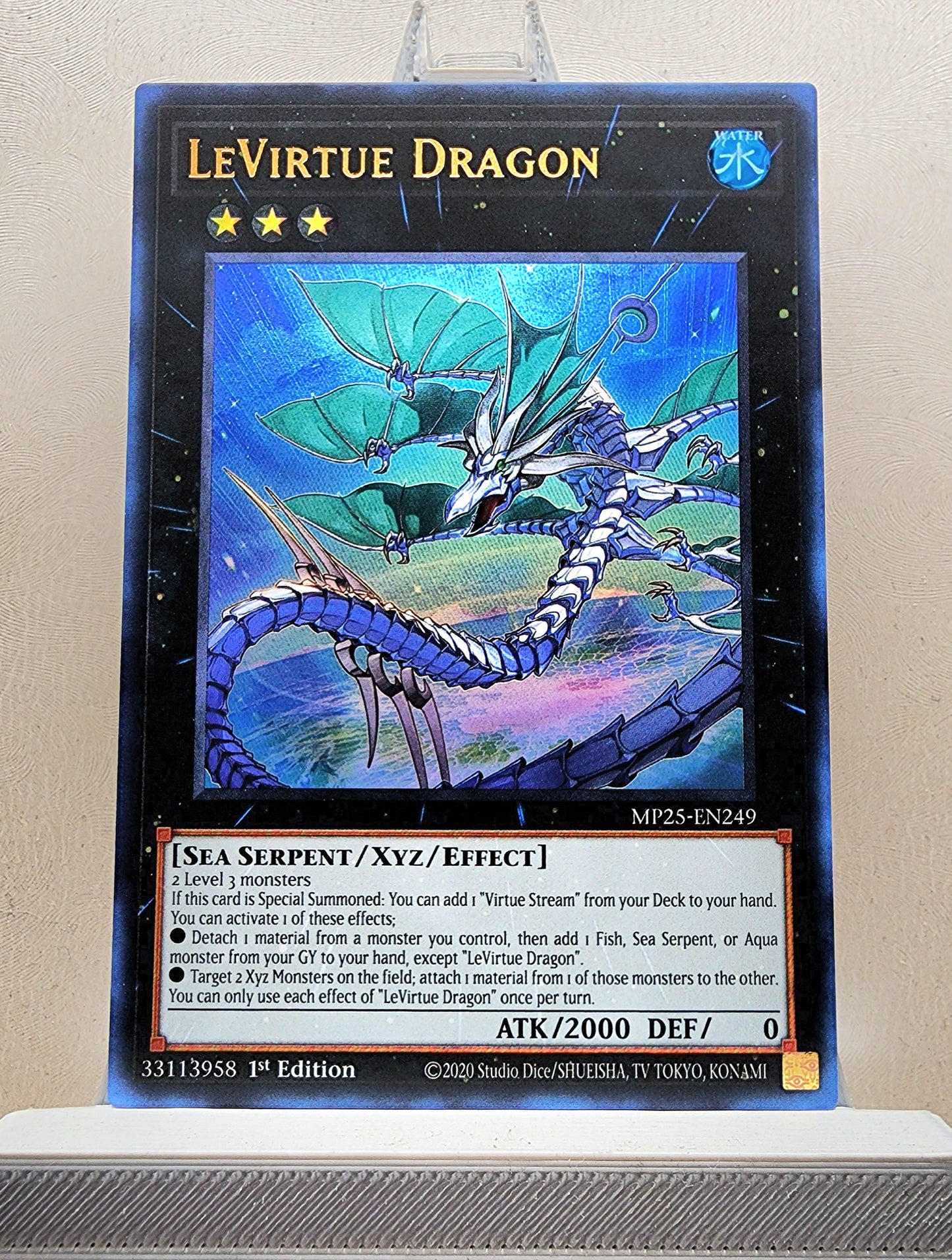 Yugioh! 1x LeVirtue Dragon (MP25 - Ultra Rare) 1st Edition
