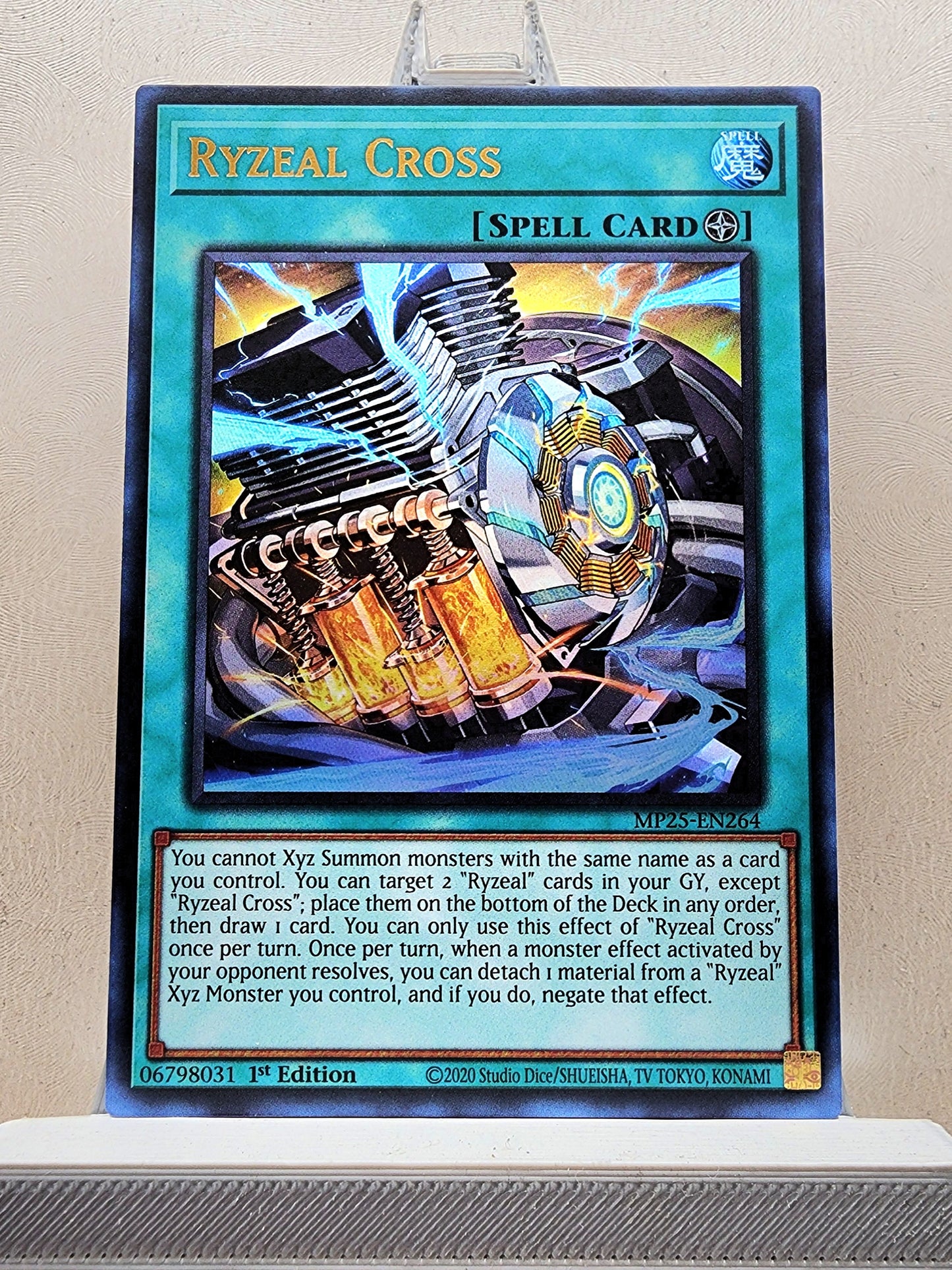 Yugioh! 1x Ryzeal Cross (MP25 - Ultra Rare) 1st Edition
