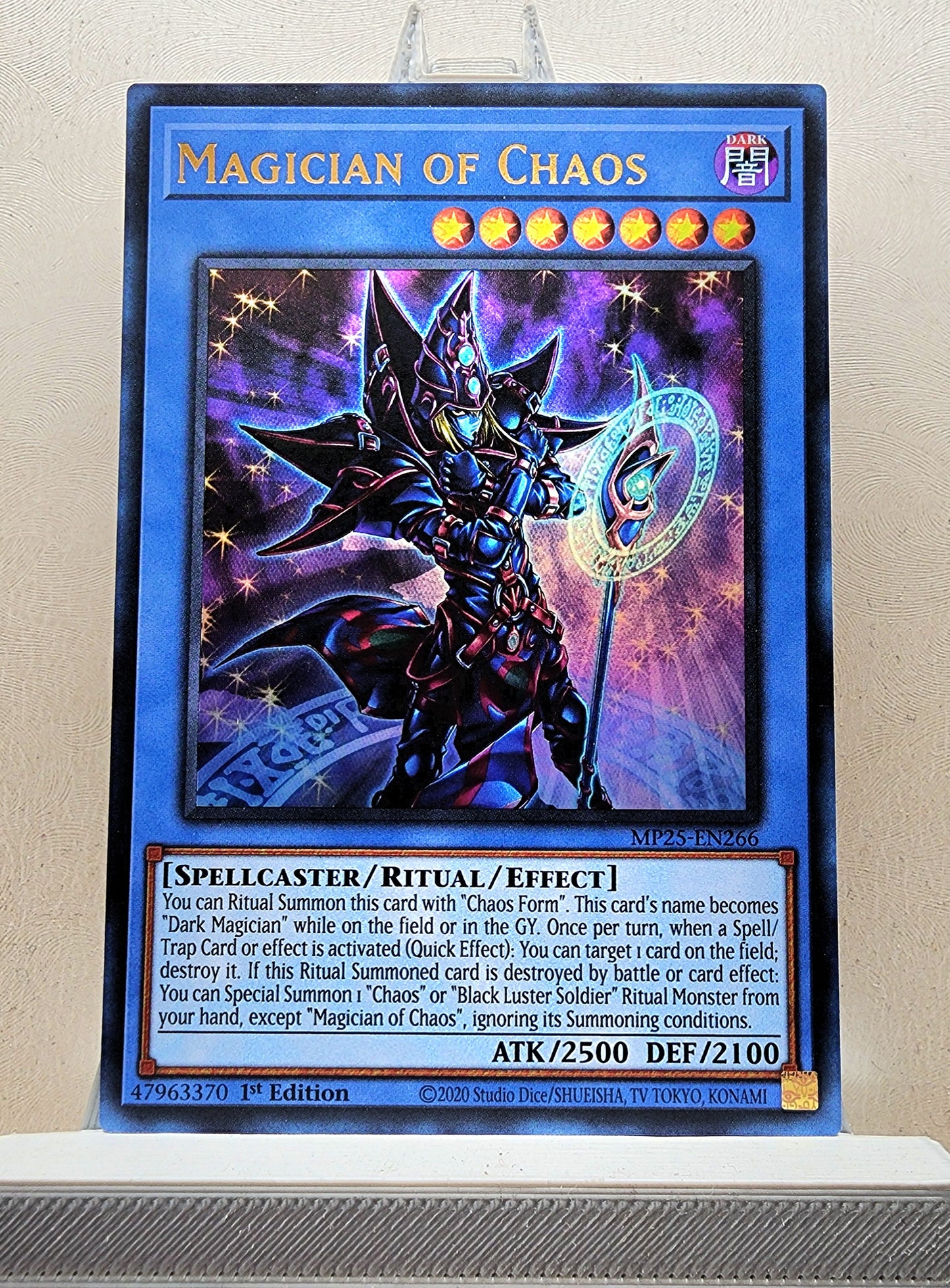 Yugioh! 1x Magician of Chaos (MP25 - Ultra Rare) 1st Edition