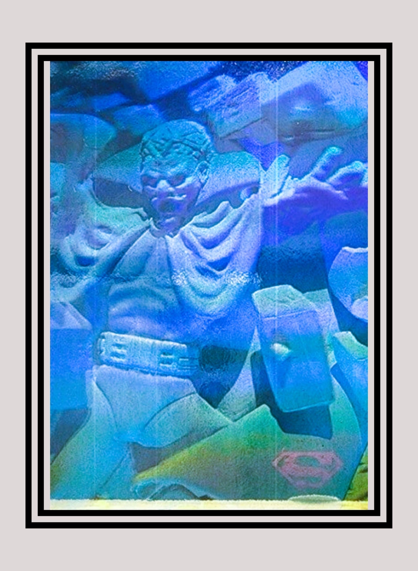 DC! 1x Brain Storm! - Hologram (#28 - 1996 Fleer Superman Hologram Series)