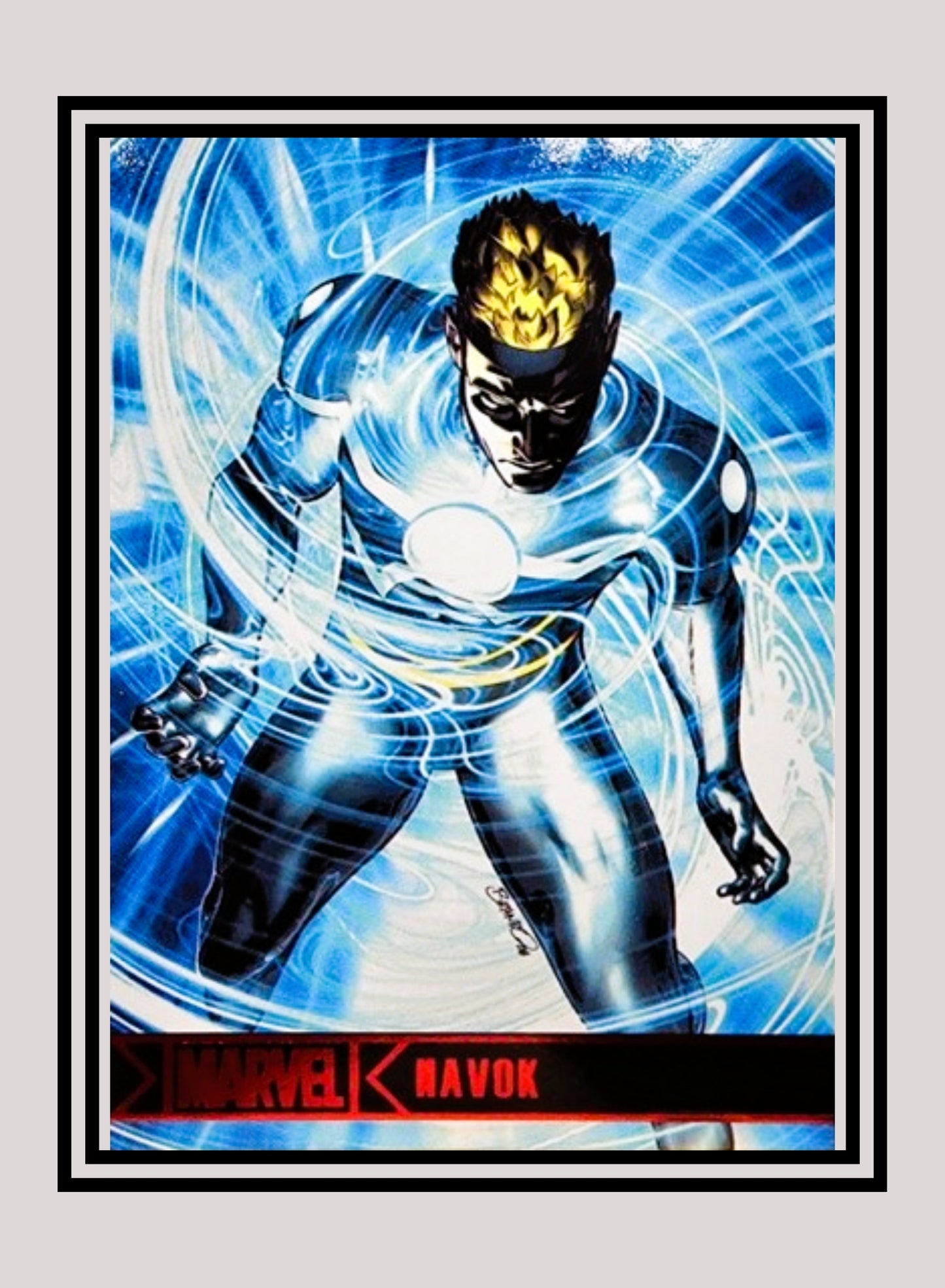 Marvel! 1x Havok - Base (#34 - 2012 Rittenhouse Greatest Heroes)