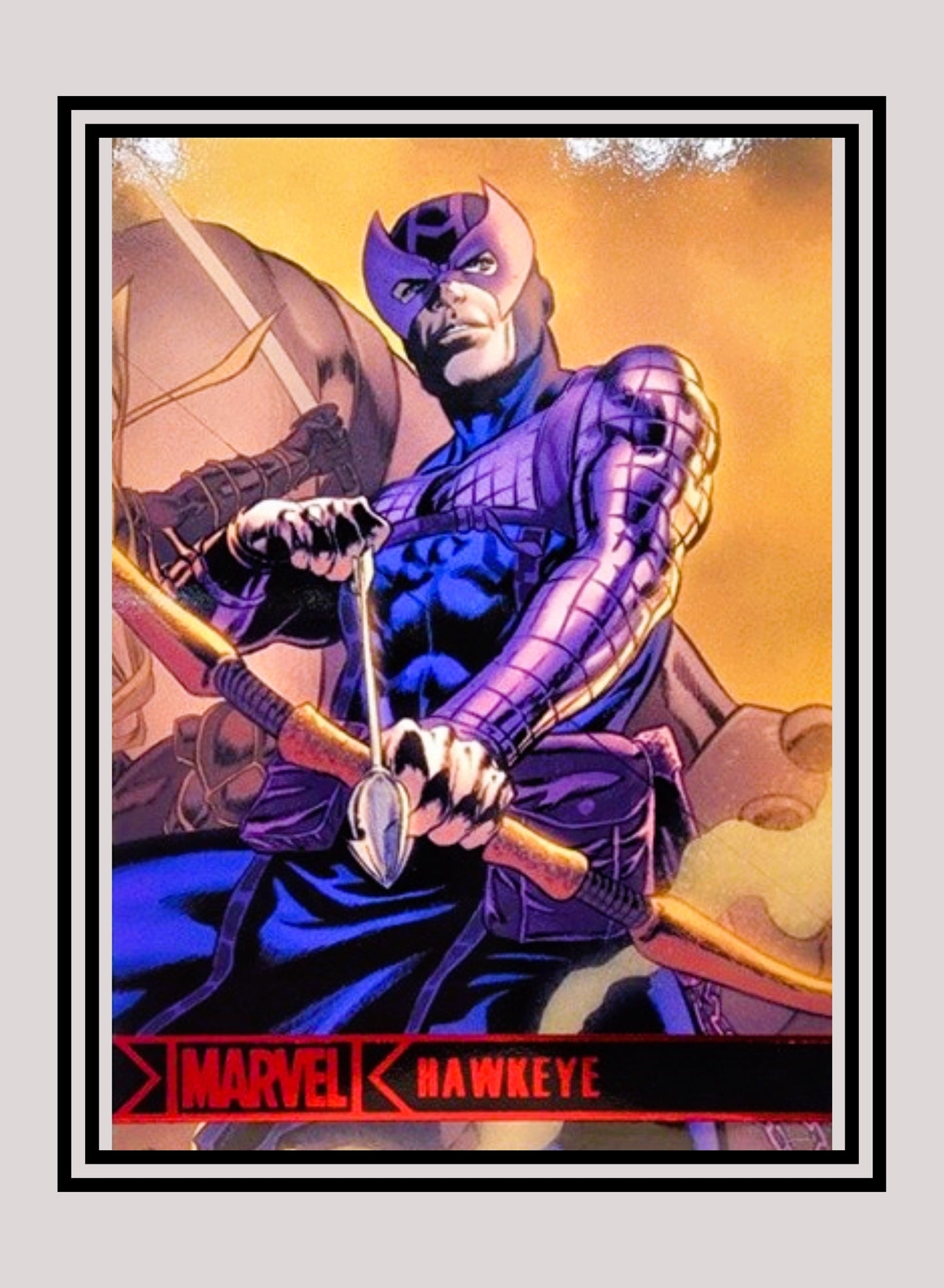 Marvel! 1x Hawkeye - Base (#35 - 2012 Rittenhouse Greatest Heroes)