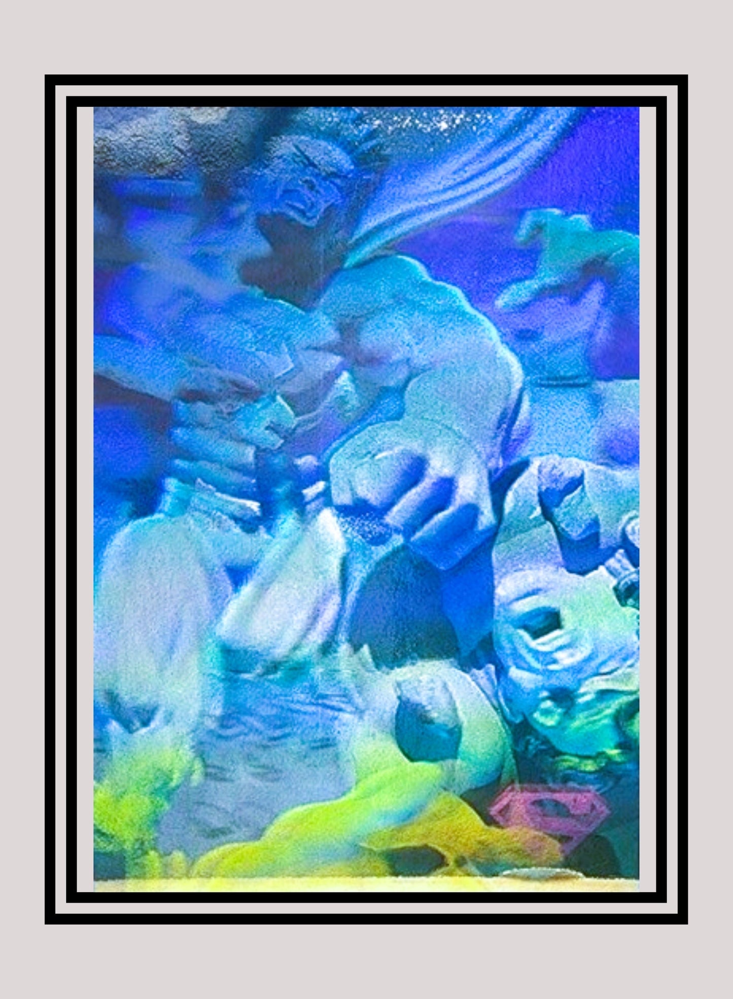 DC! 1x Bizarre Foe - Hologram (#36 - 1996 Fleer Superman Hologram Series)