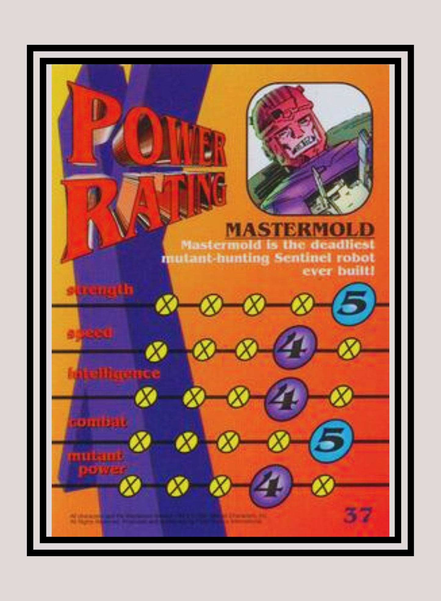 Marvel! 1x Mastermold - Base (#37 - 1997 Fleer X-Men International)