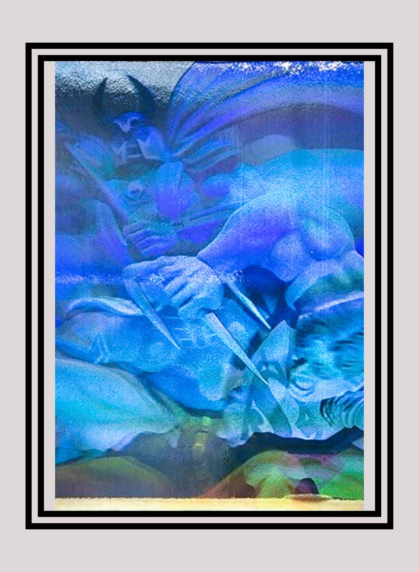 DC! 1x Lord Satanus - Hologram (#46 - 1996 Fleer Superman Hologram Series)