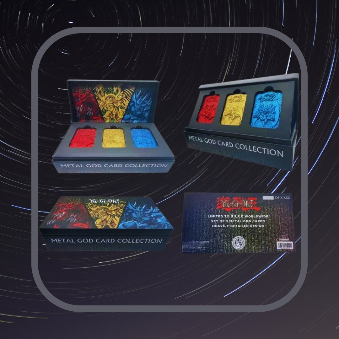 Yugioh! 1x Slifer, Obelisk, Ra Metal Card - Limited Edition (SEALED)