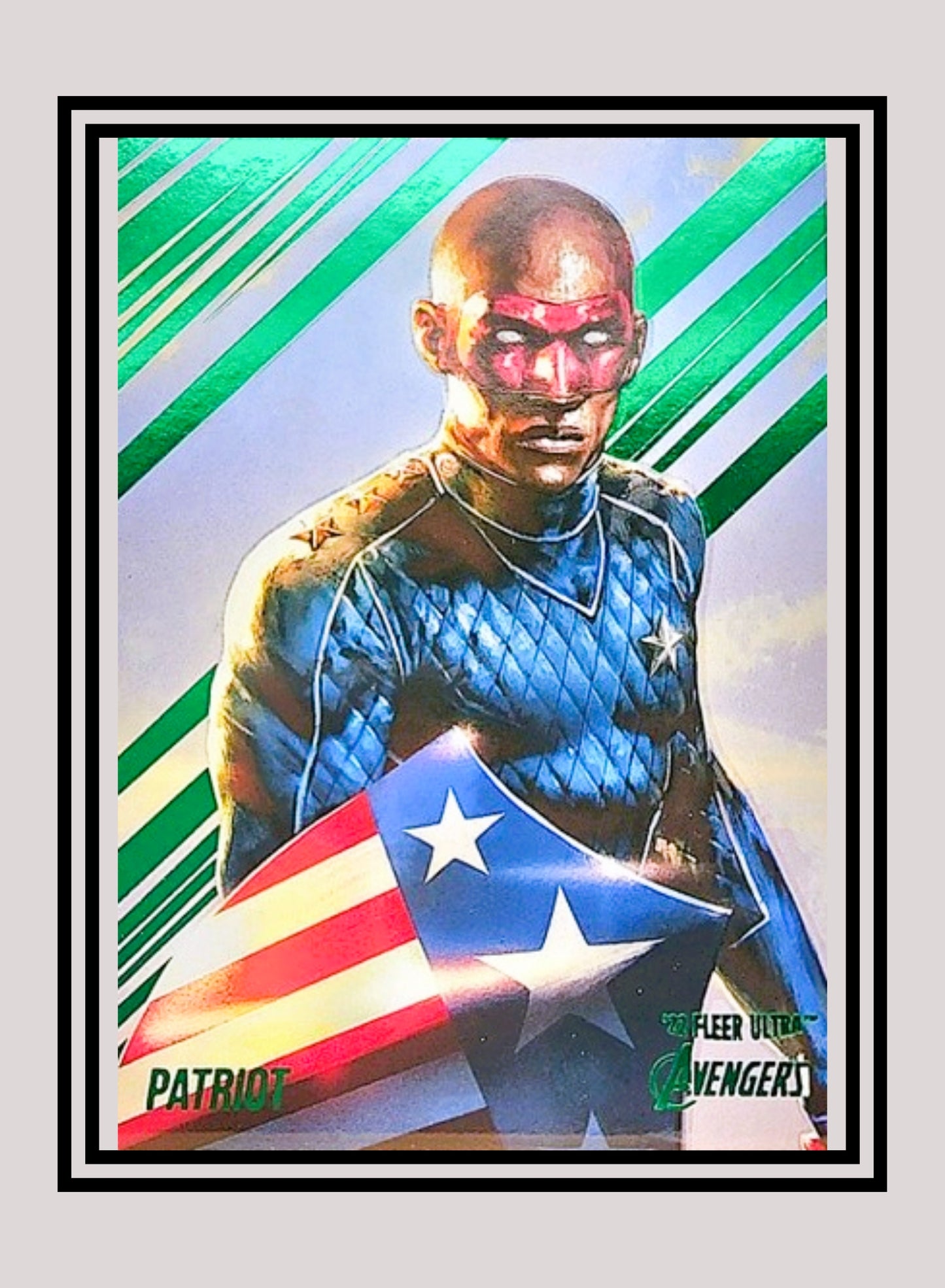 Marvel! 1x Patriot - Base (#51 - 2022 Fleer Ultra Avengers)