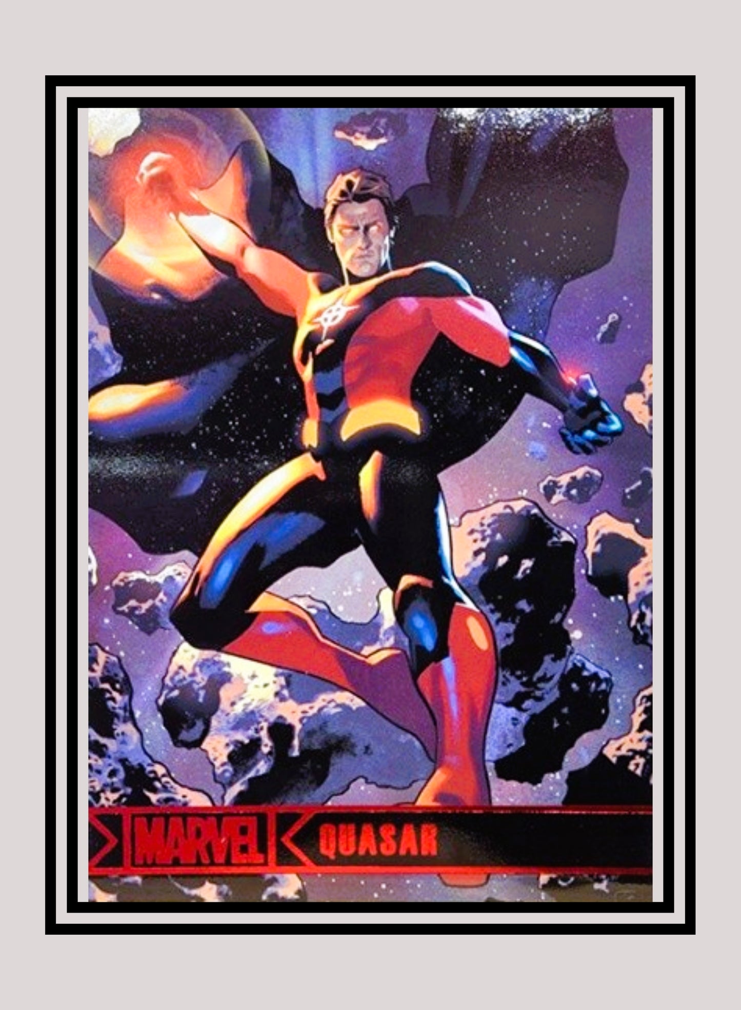 Marvel! 1x Quasar - Base (#59 - 2012 Rittenhouse Greatest Heroes)