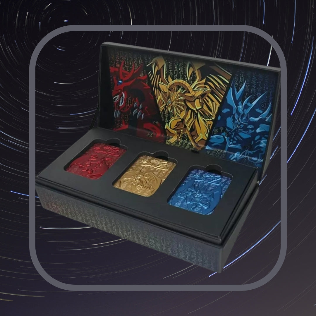 Yugioh! 1x Slifer, Obelisk, Ra Metal Card - Limited Edition (SEALED)
