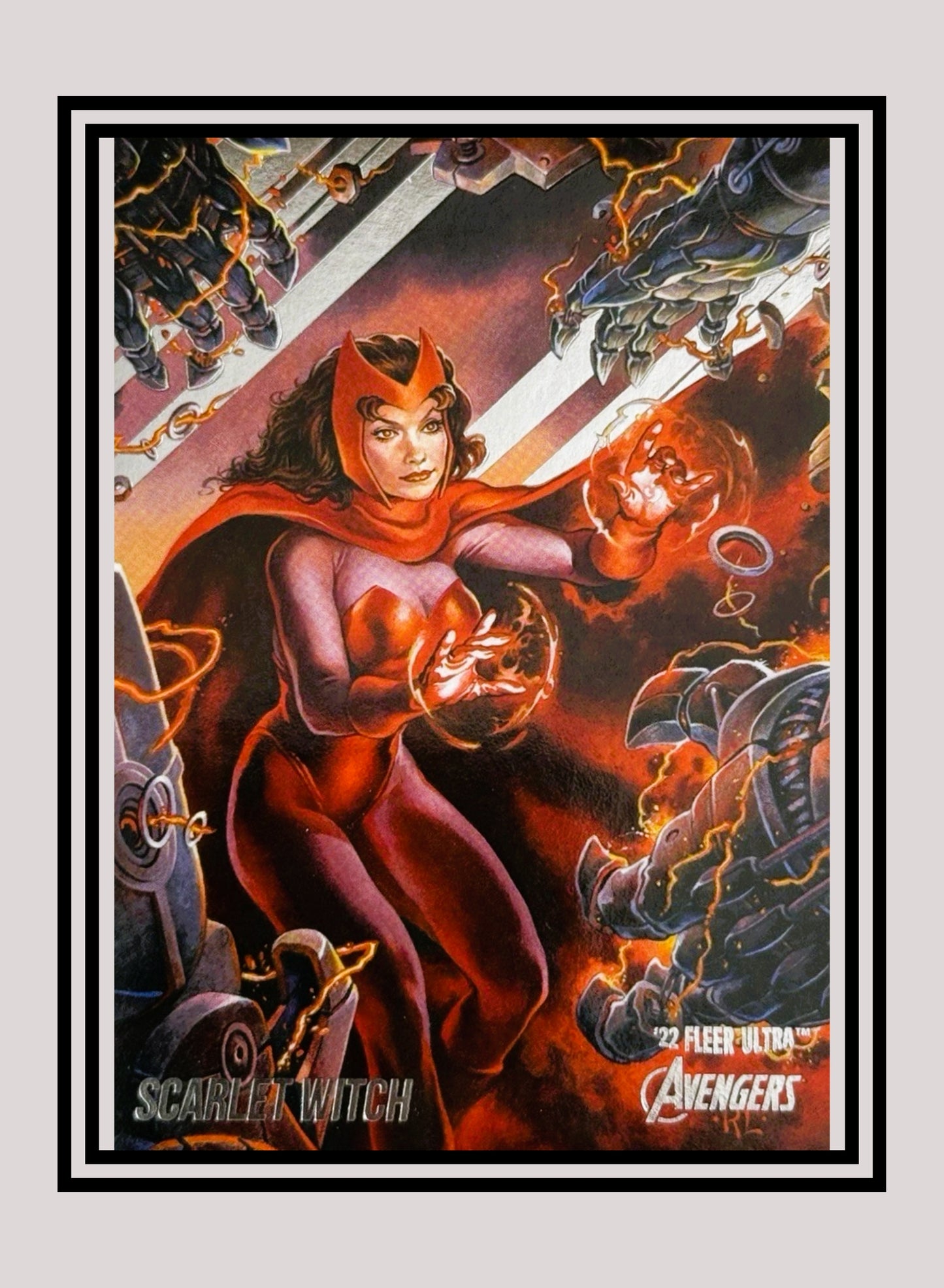 Marvel! 1x Scarlet Witch - Base (#61 - 2022 Fleer Ultra Avengers)