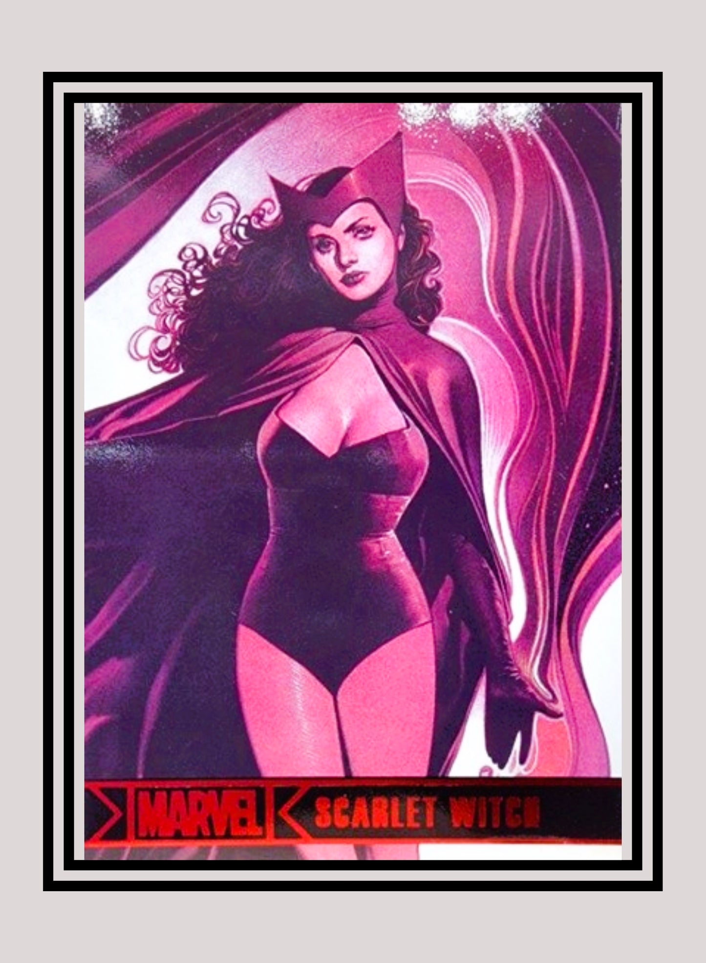 Marvel! 1x Scarlet Witch - Base (#64 - 2012 Rittenhouse Greatest Heroes)