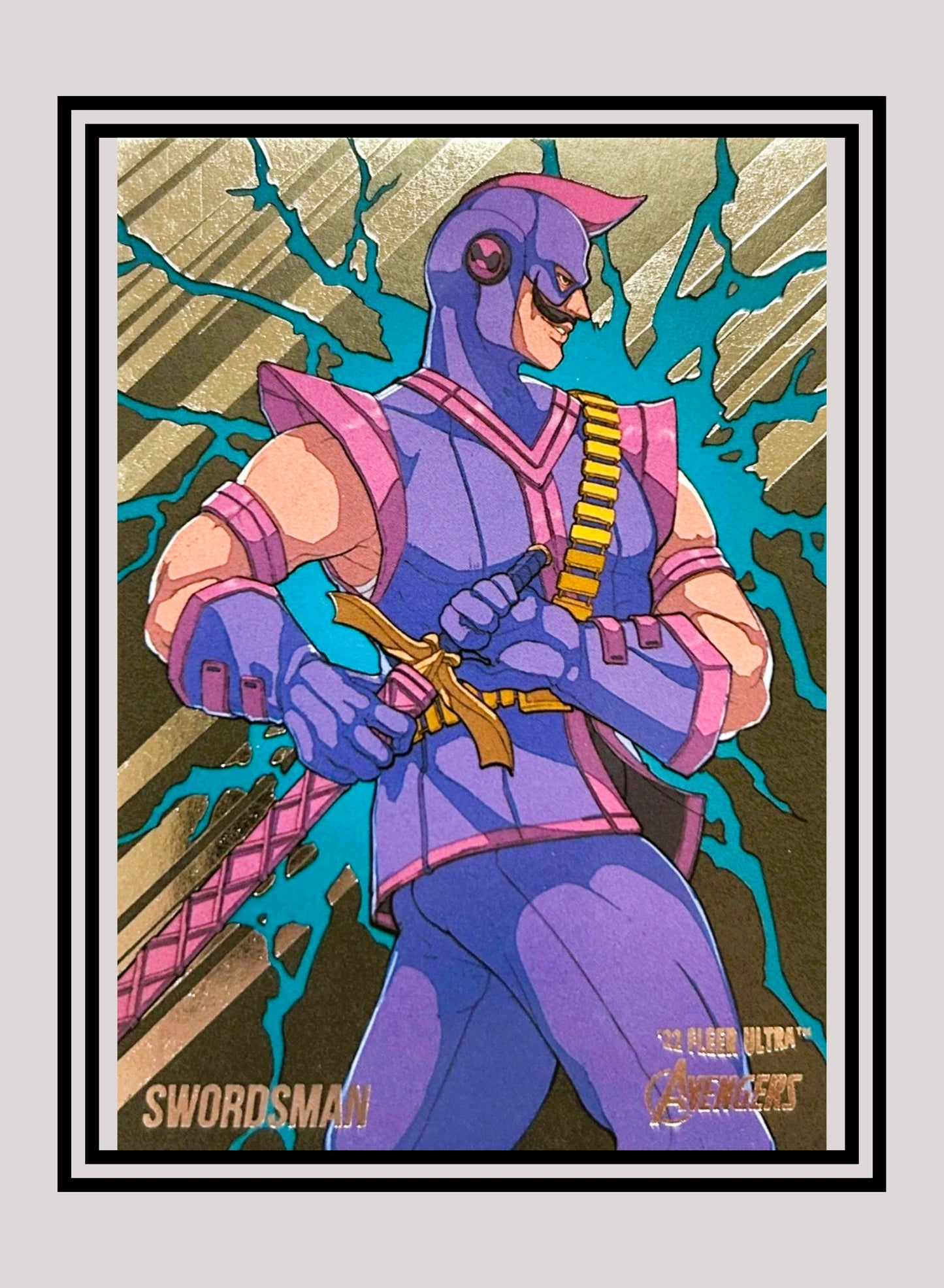 Marvel! 1x Swordsman - Base (#65 - 2022 Fleer Ultra Avengers)