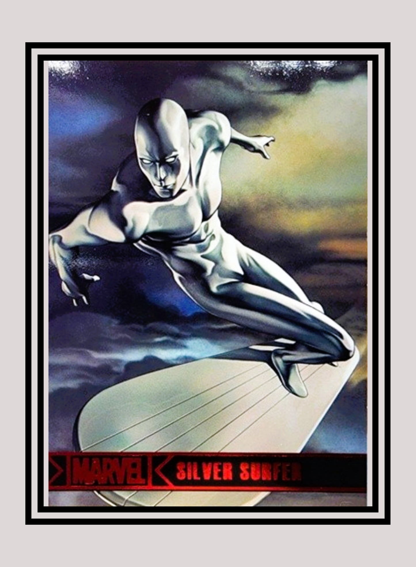 Marvel! 1x Silver Surfer - Base (#68 - 2012 Rittenhouse Greatest Heroes)