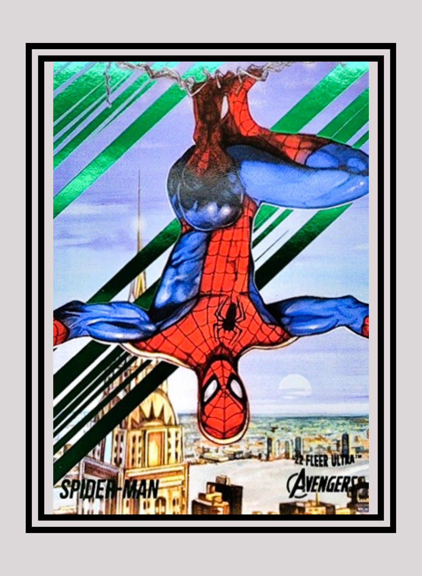 Marvel! 1x Spiderman - Base (#69 - 2022 Fleer Ultra Avengers)