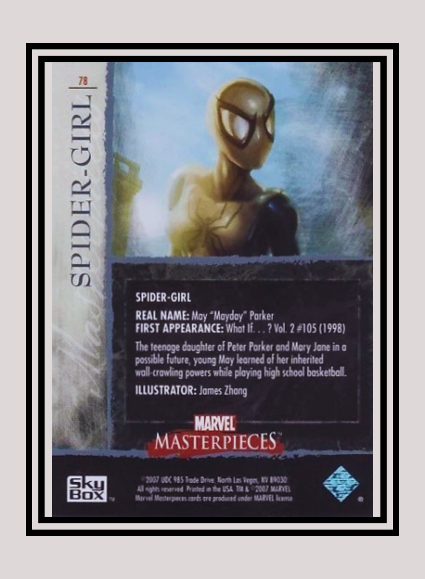 Marvel! 1x Spider-Girl - Base (#78 - 2007 Upper Deck Marvel Masterpieces)