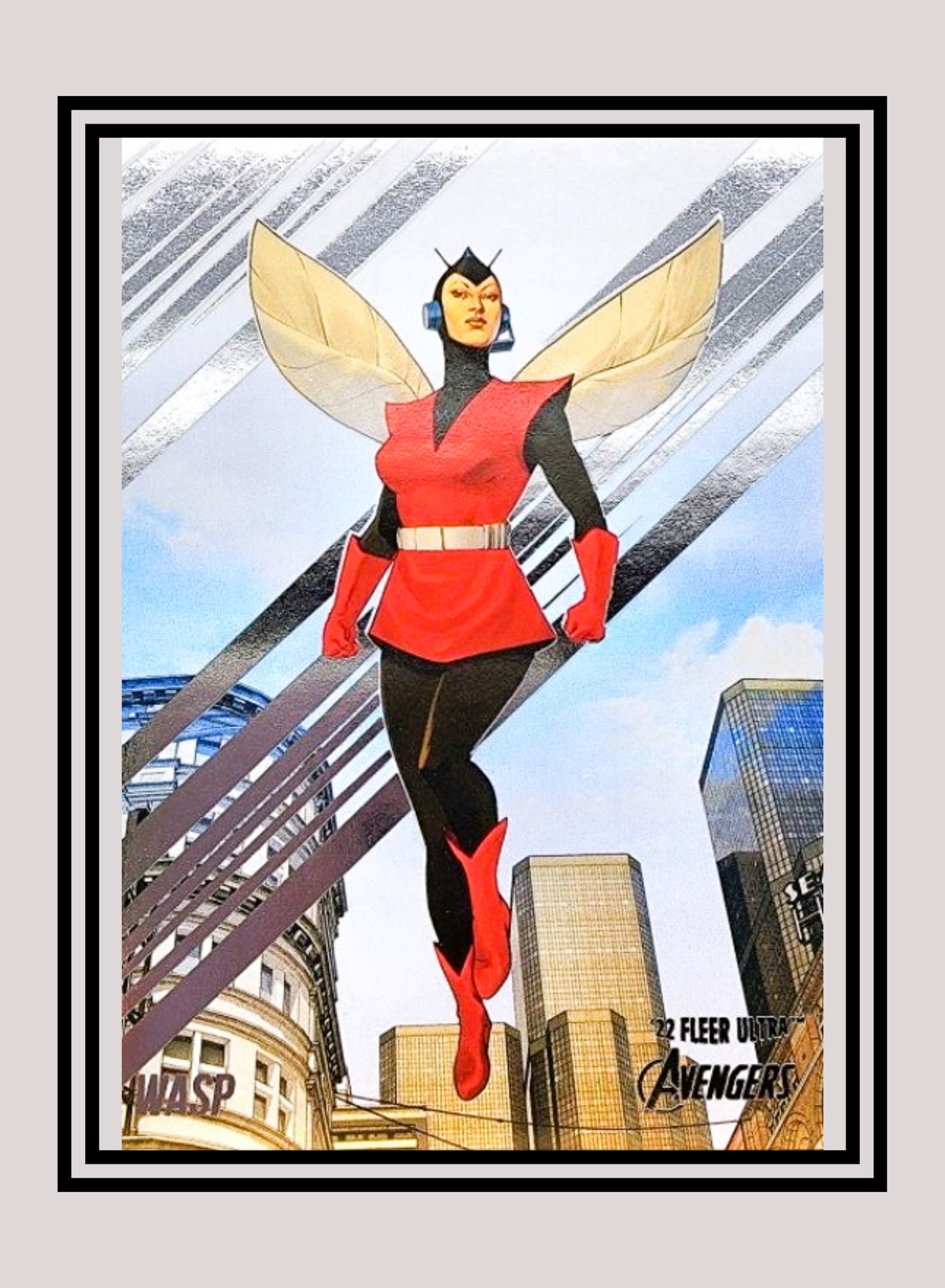 Marvel! 1x Wasp - Base (#85 - 2022 Fleer Ultra Avengers)