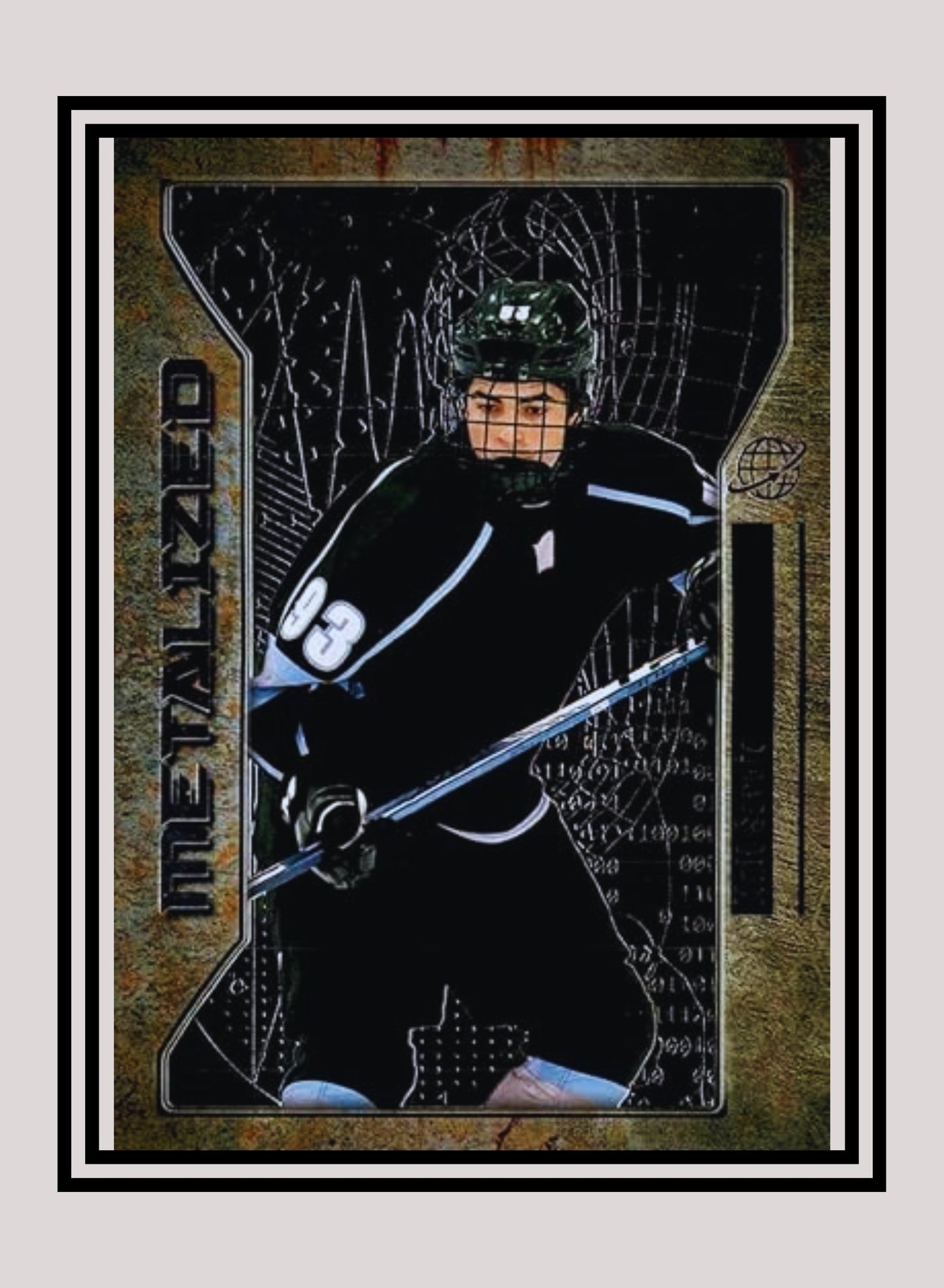 1x Matt Savoie - Metalized Base (#113 - 2021 Skybox Metal Universe Champions)