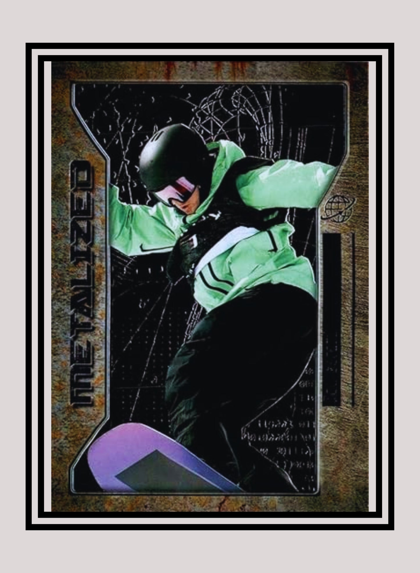 1x Red Gerard - Metalized Base (#126 - 2021 Skybox Metal Universe Champions)