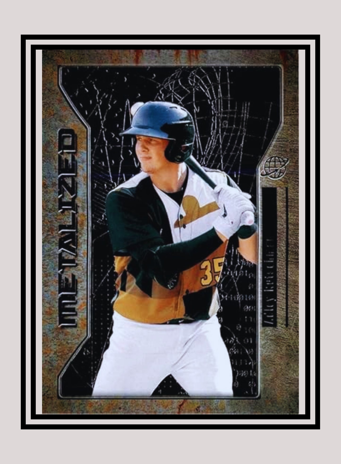 1x Adley Rutschman - Metalized Base (#141 - 2021 Skybox Metal Universe Champions)