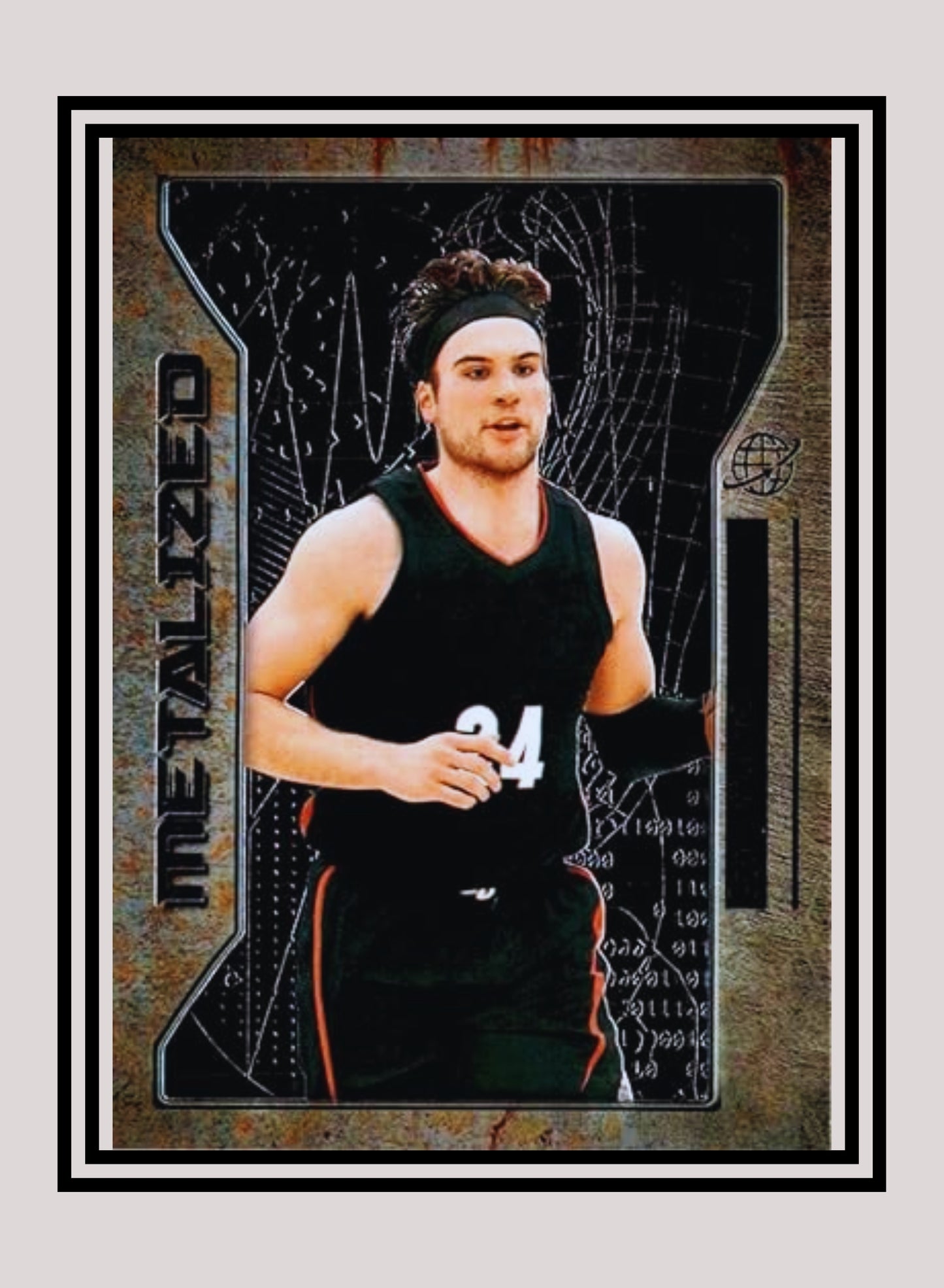 1x Corey Kispert - Metalized Base (#145 - 2021 Skybox Metal Universe Champions)