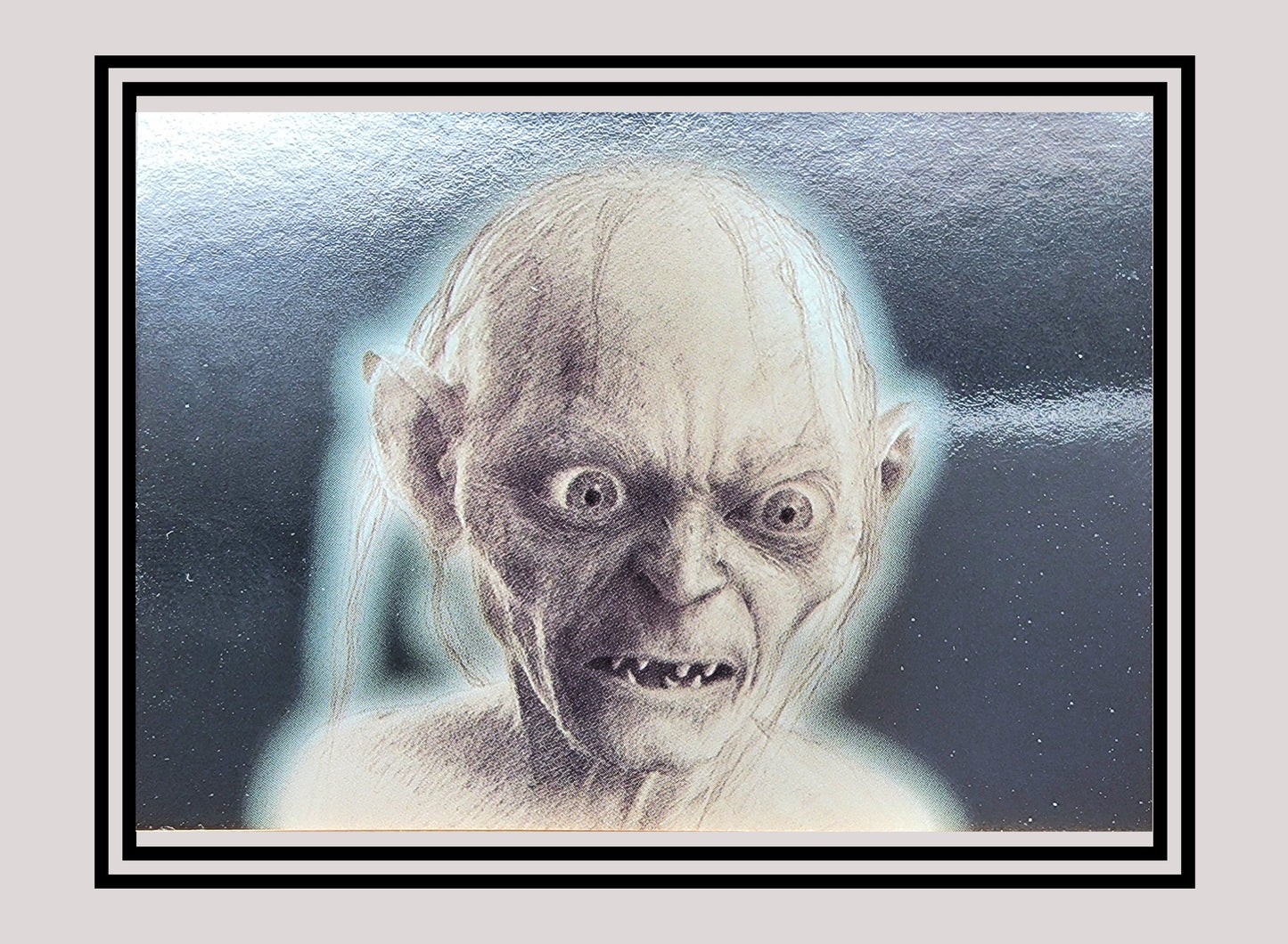 LOTR! 1x Gollum - Silver Foil (#08 - 2008 Lord of the Rings: Masterpieces II)