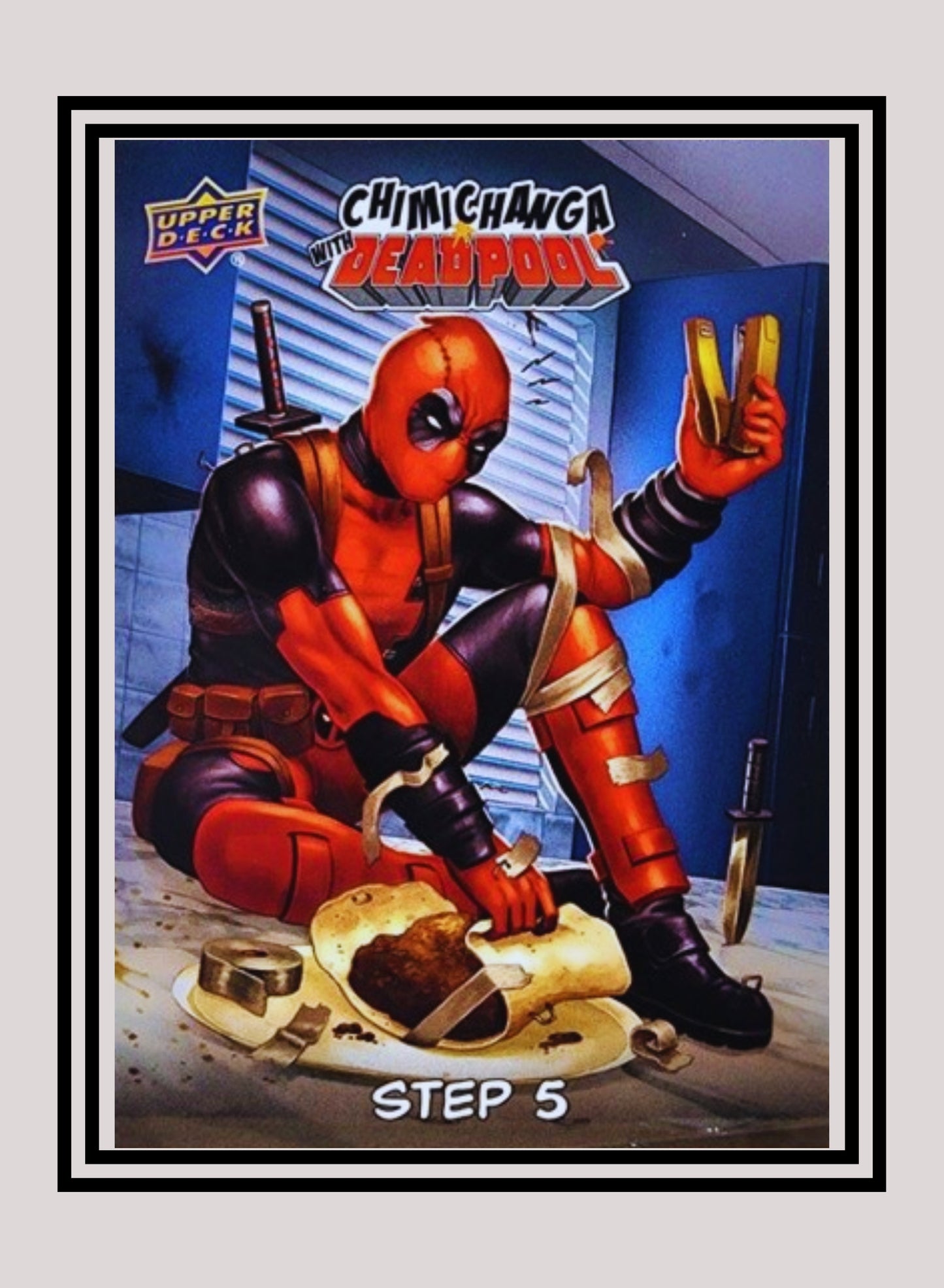 Marvel! 1x Step 5 - Insert (#CWD-5 - 2019 Upper Deck Deadpool)