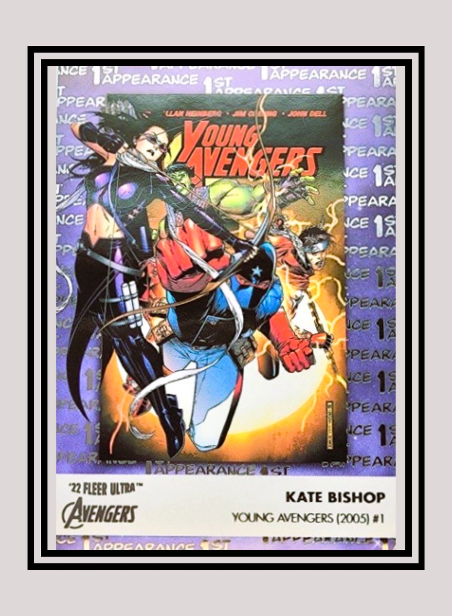 Marvel! 1x Kate Bishop - 1st Appearances (#FA-14 - 2022 Fleer Ultra Avengers)