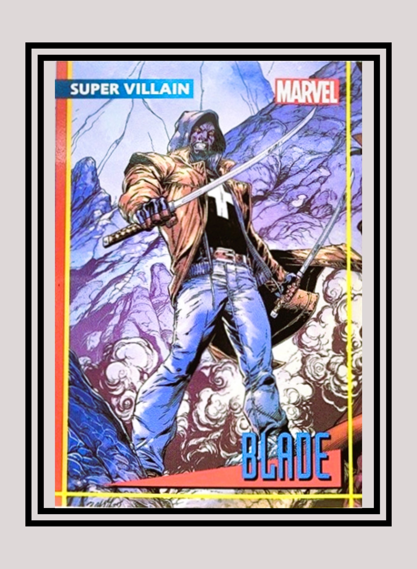 Marvel! 1x Blade - Base (#04 - 2021 Marvel Heroes Reborn)