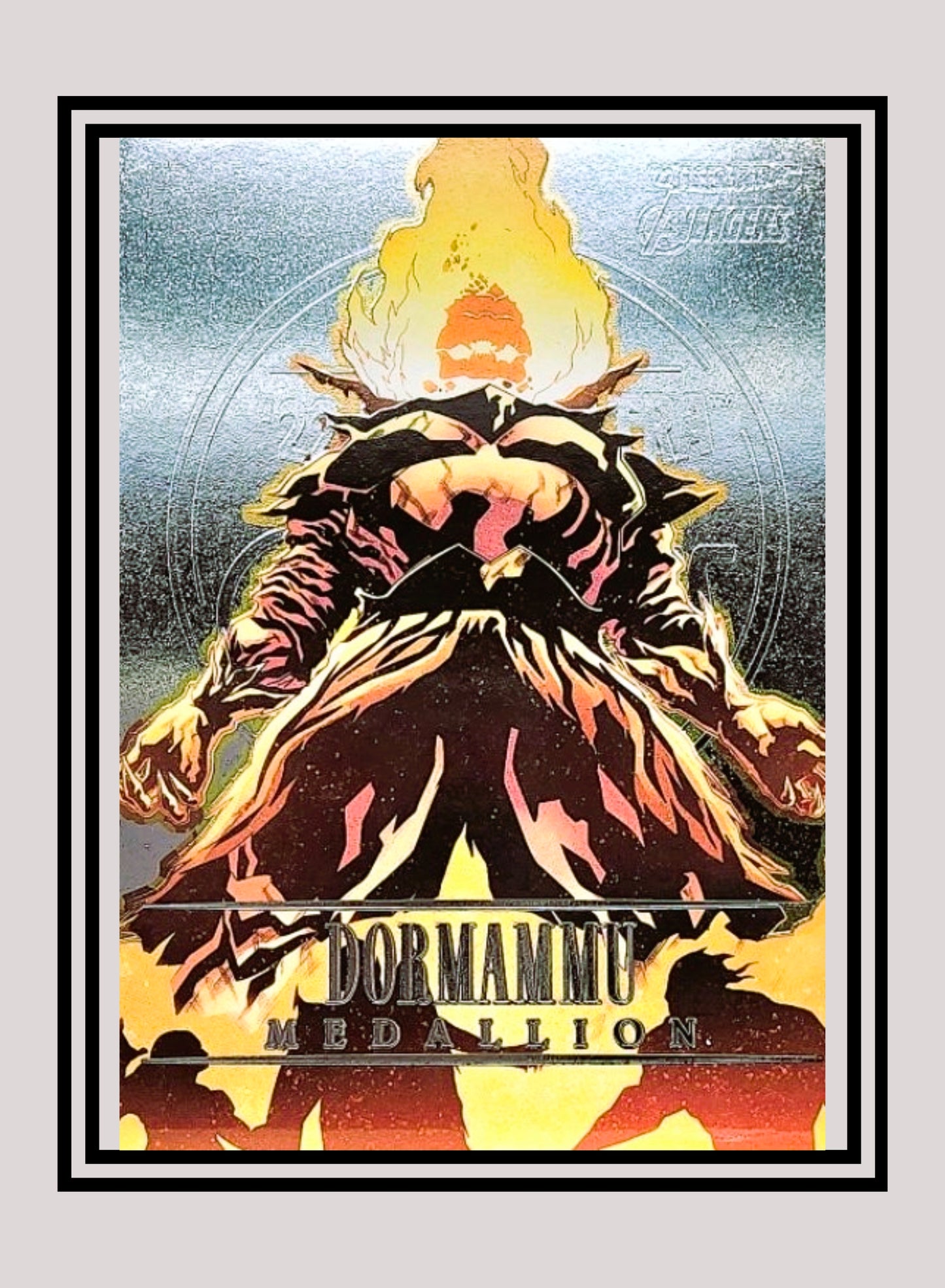 Marvel! 1x Dormammu - Medallions (#M-12 - 2022 Fleer Ultra Avengers)
