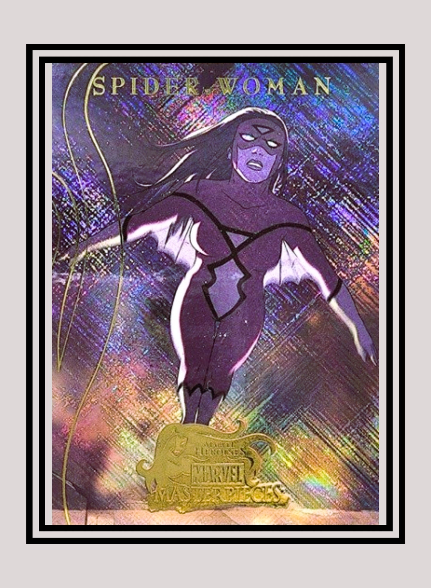 Marvel! 1x Spider-Woman - Marvel Heroines Holo (MH8 - 2008 Upper Deck Marvel Masterpieces Series 2)