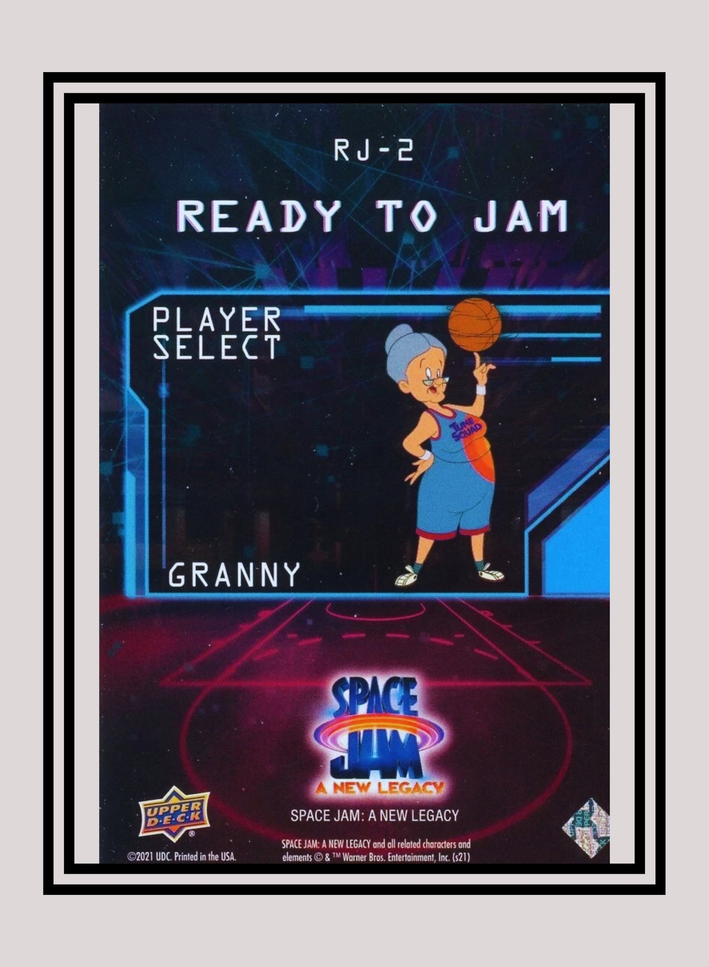 1x Granny - Foil (RJ-2 - 2021 Upper Deck Space Jam: A New Legacy)