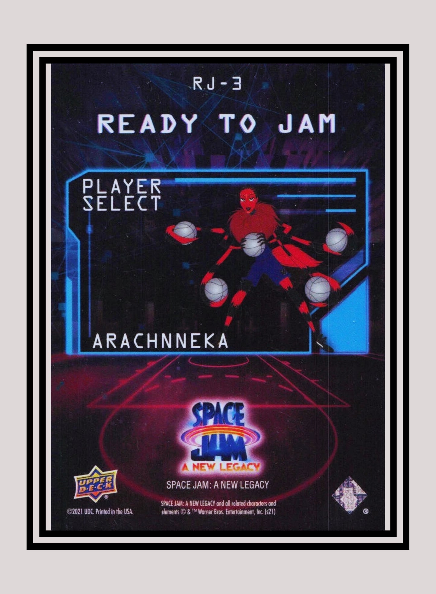 1x Arachnneka - Foil (RJ-3 - 2021 Upper Deck Space Jam: A New Legacy)
