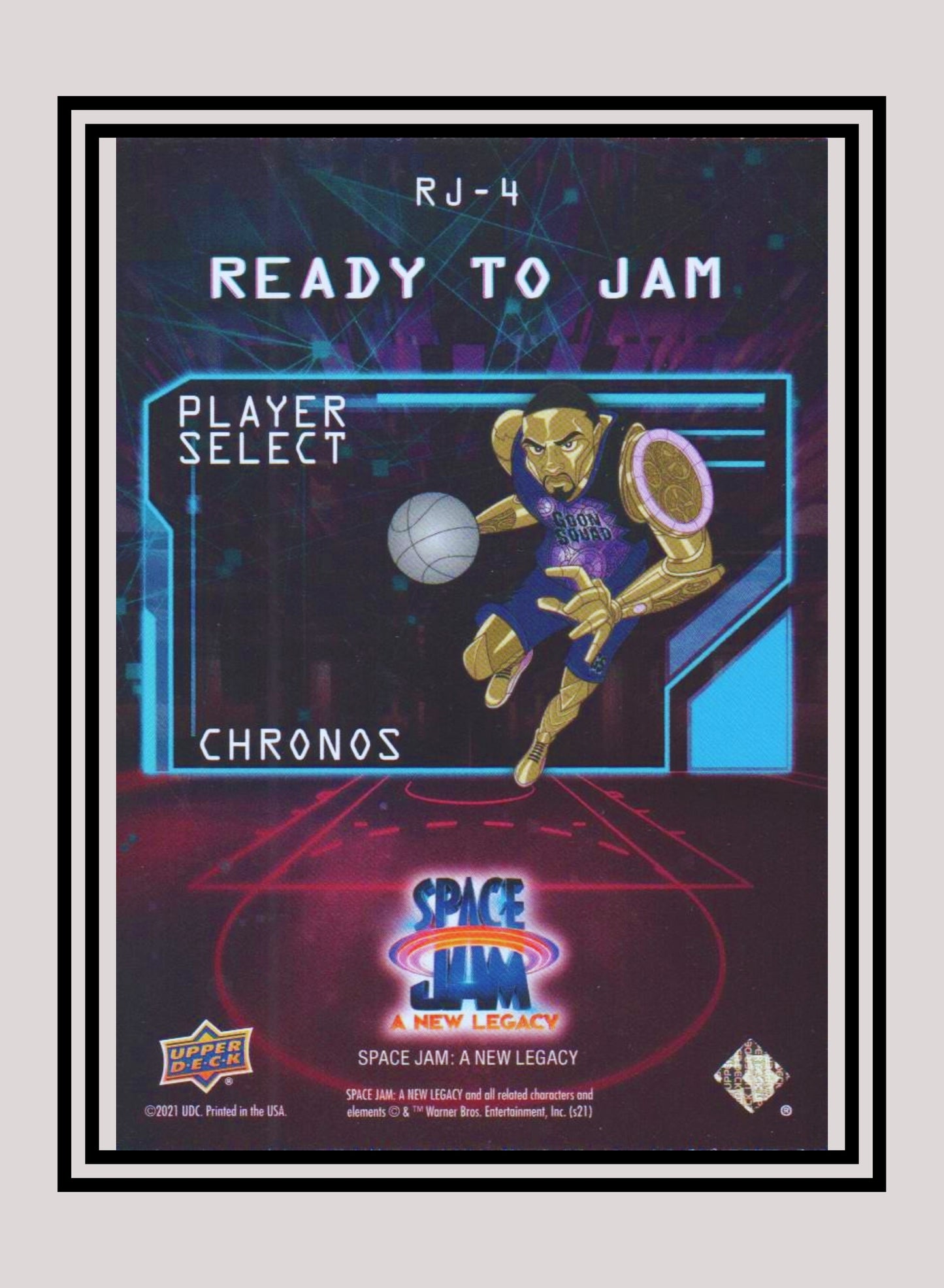 1x Chronos - Foil (RJ-4 - 2021 Upper Deck Space Jam: A New Legacy)