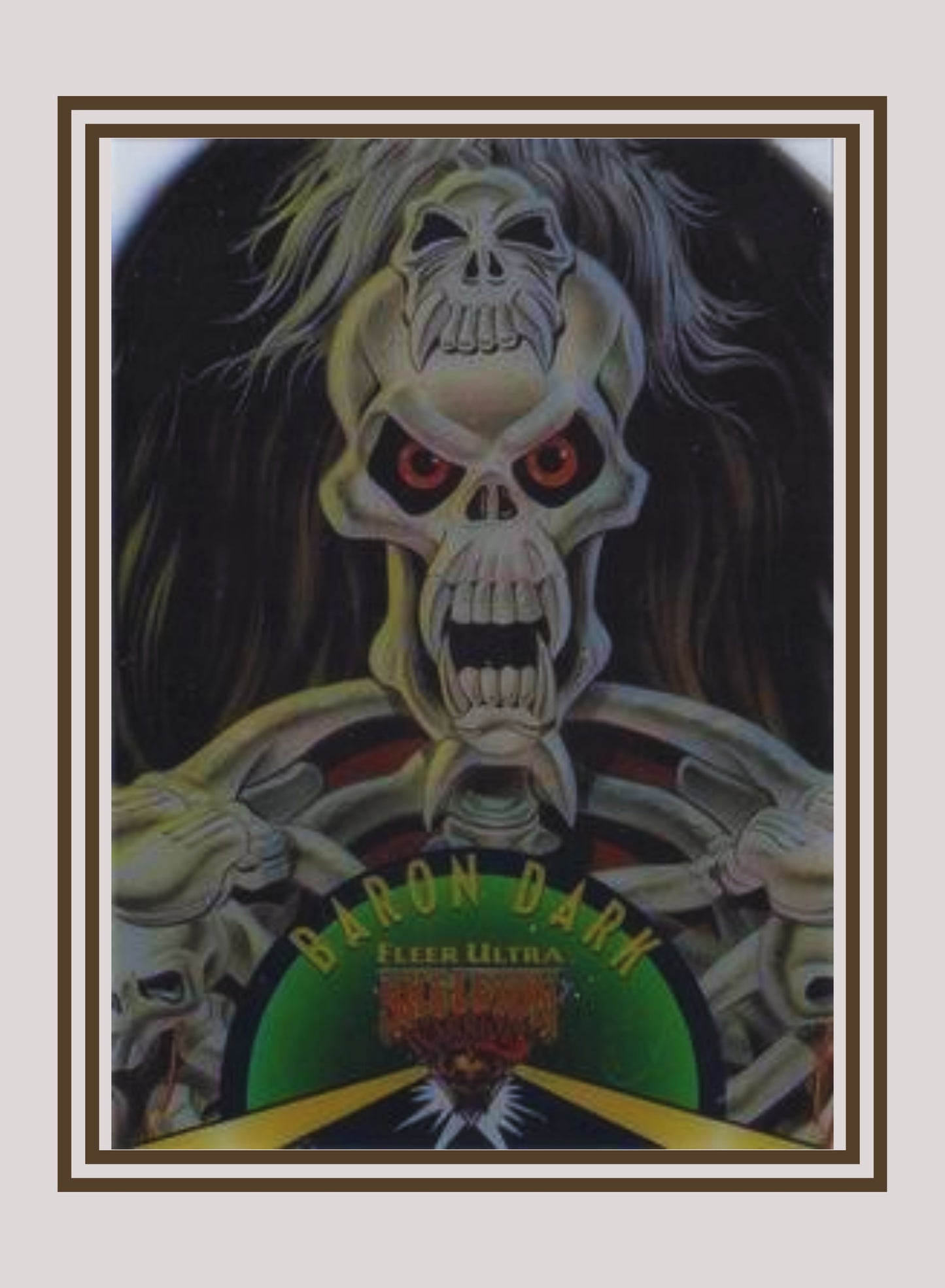 1x Baron Dark - Suspended Animation (#01 - 1995 Fleer Ultra Skeleton Warriors)
