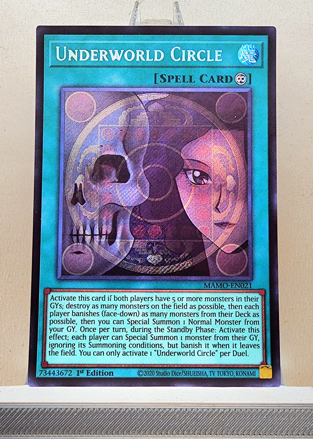 Yugioh! 1x Underworld Circle (MAMO - Secret Rare) 1st Edition
