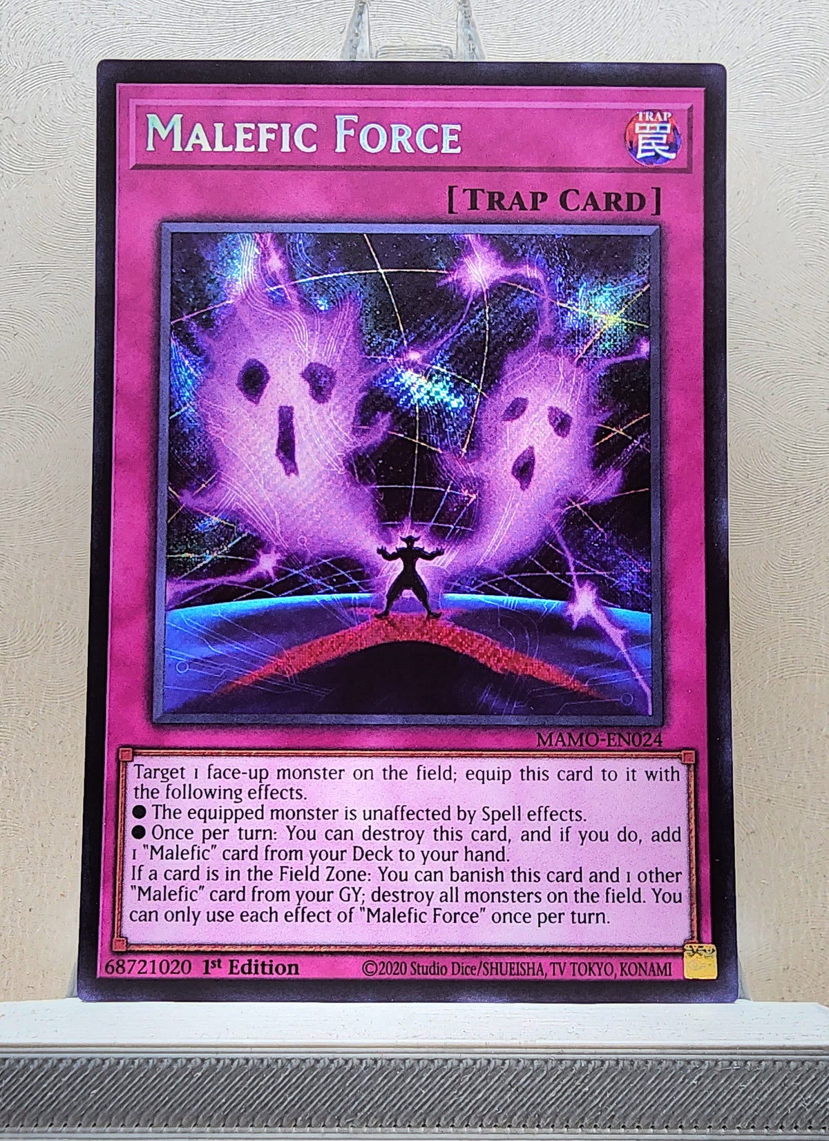 Yugioh! 1x Malefic Force (MAMO - Secret Rare) 1st Edition