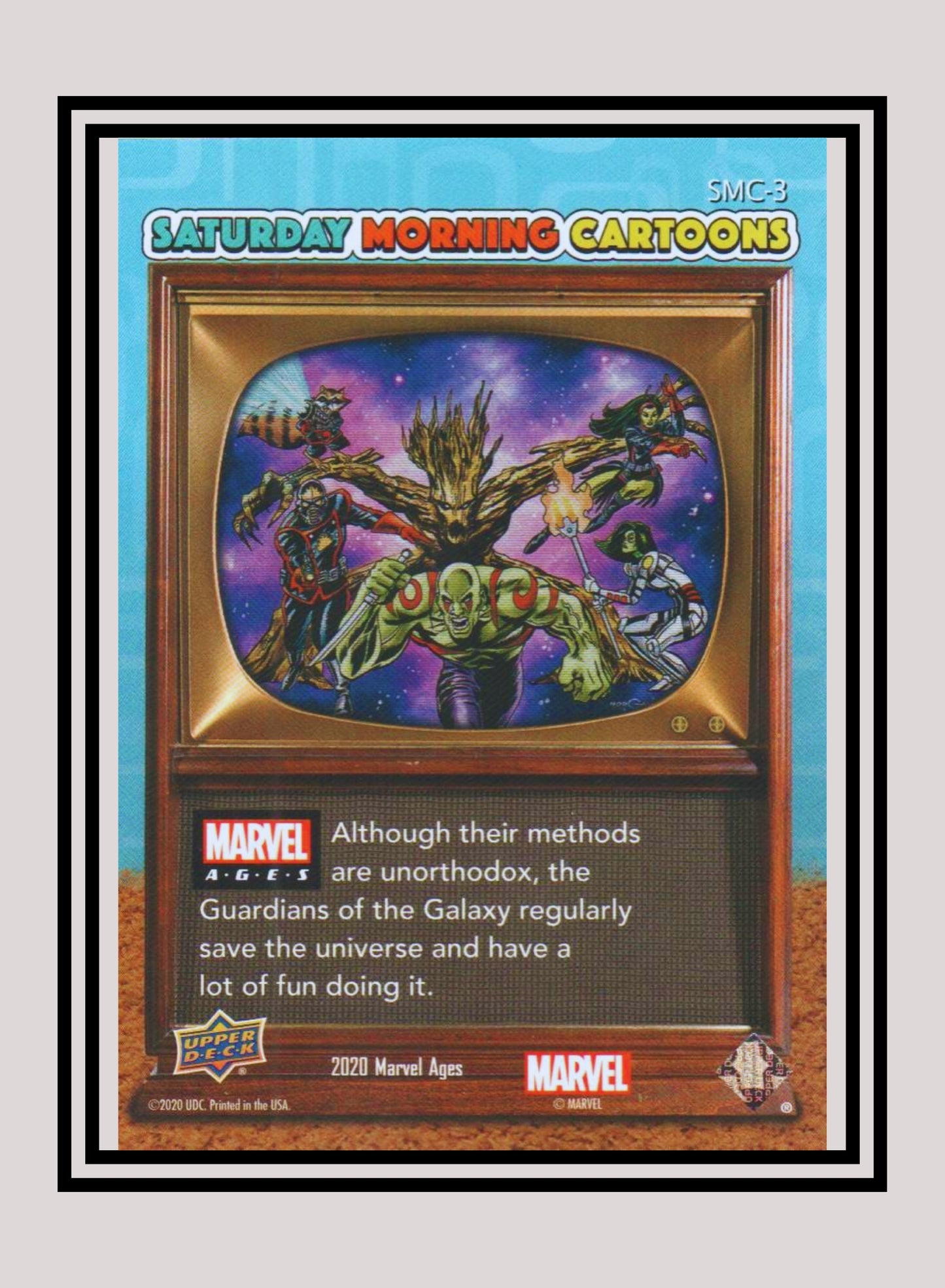 Marvel! 1x Guardians of the Galaxy - Inserts (SMC-3 - 2020 Upper Deck Marvel Ages)