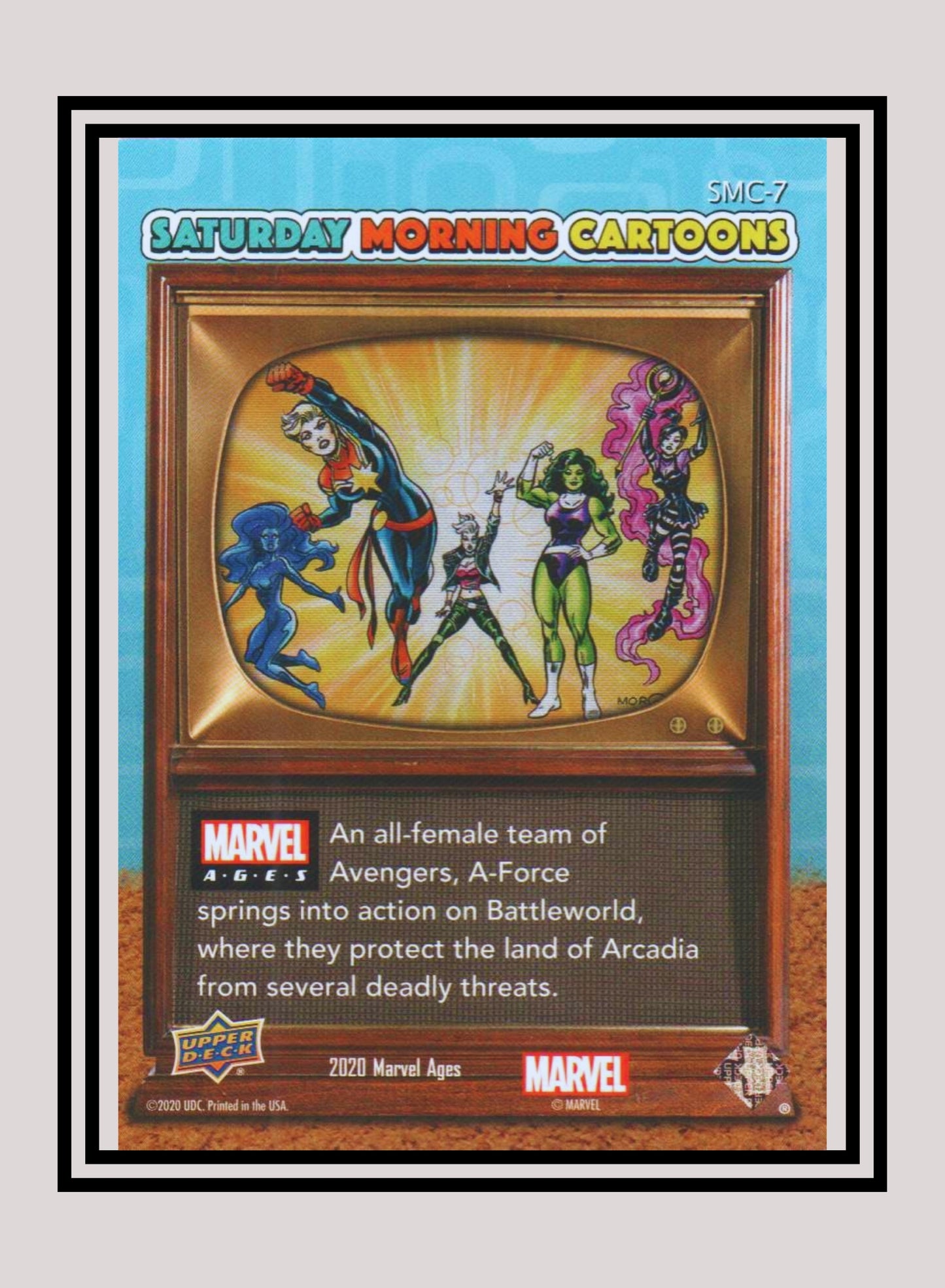 Marvel! 1x A-Force - Inserts (SMC-7 - 2020 Upper Deck Marvel Ages)