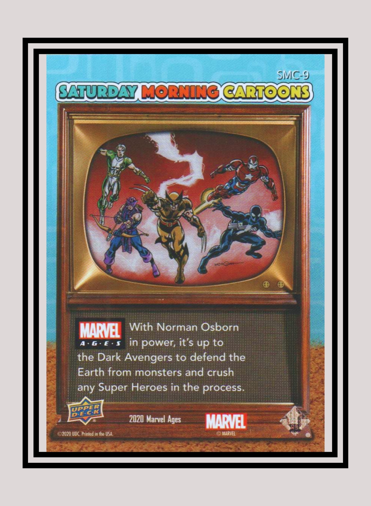 Marvel! 1x Dark Avengers - Inserts (SMC-9 - 2020 Upper Deck Marvel Ages)