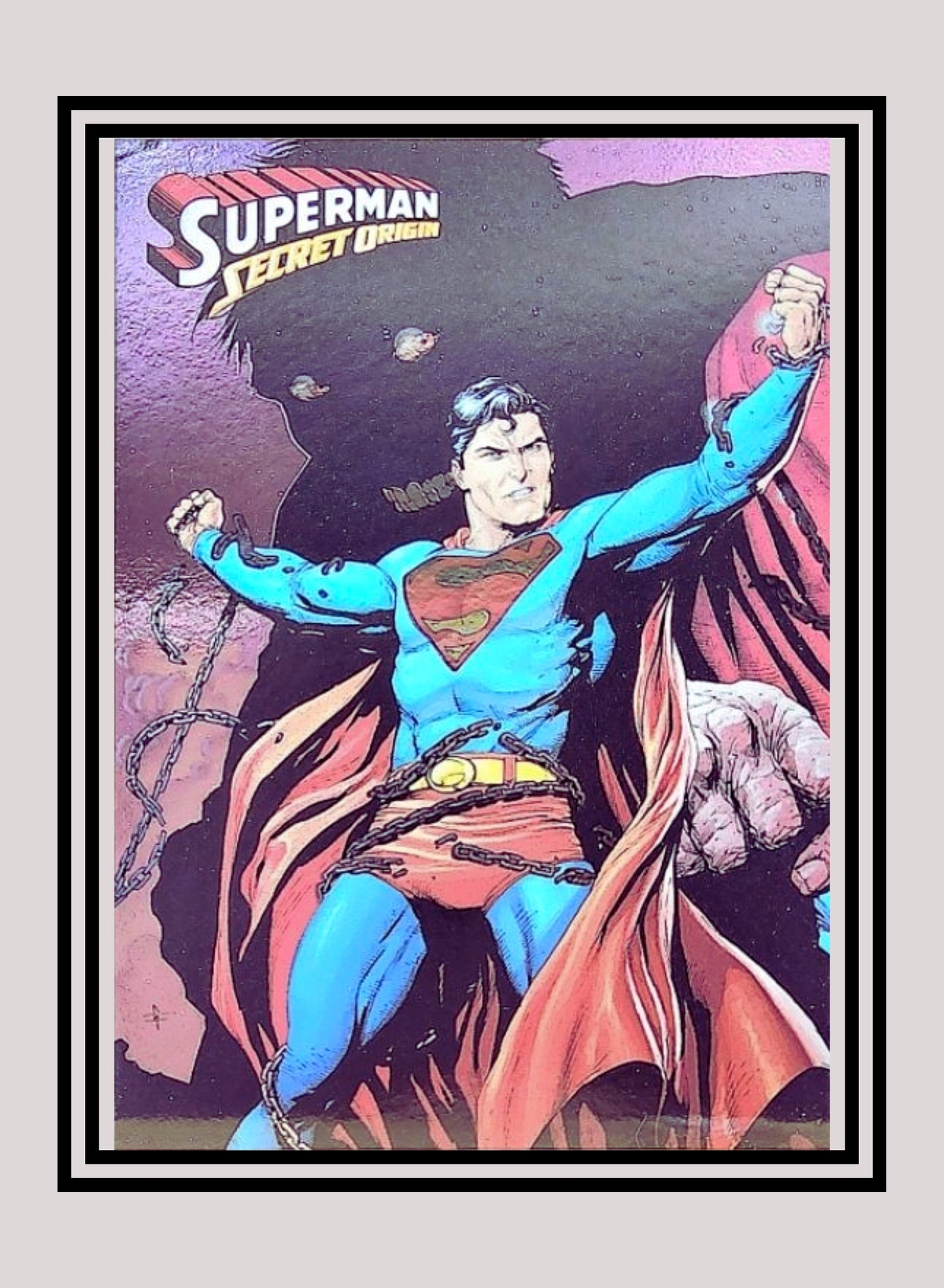DC! 1x Secret Origin Issue #6 - Foil (#SO-06 - 2013 Cryptozoic DC Superman)