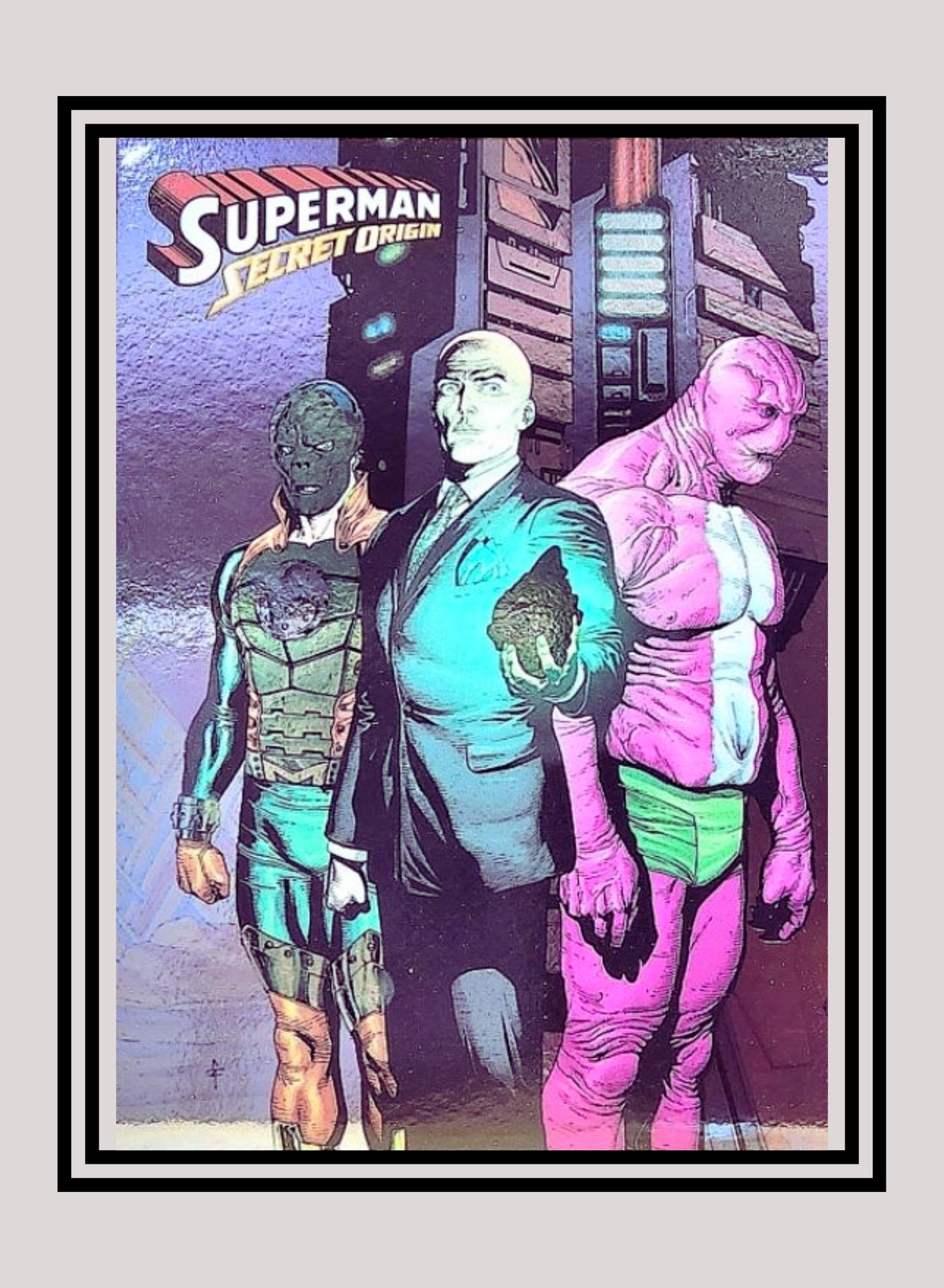 DC! 1x Secret Origin Issue #5 - Foil (#SO-05 - 2013 Cryptozoic DC Superman)