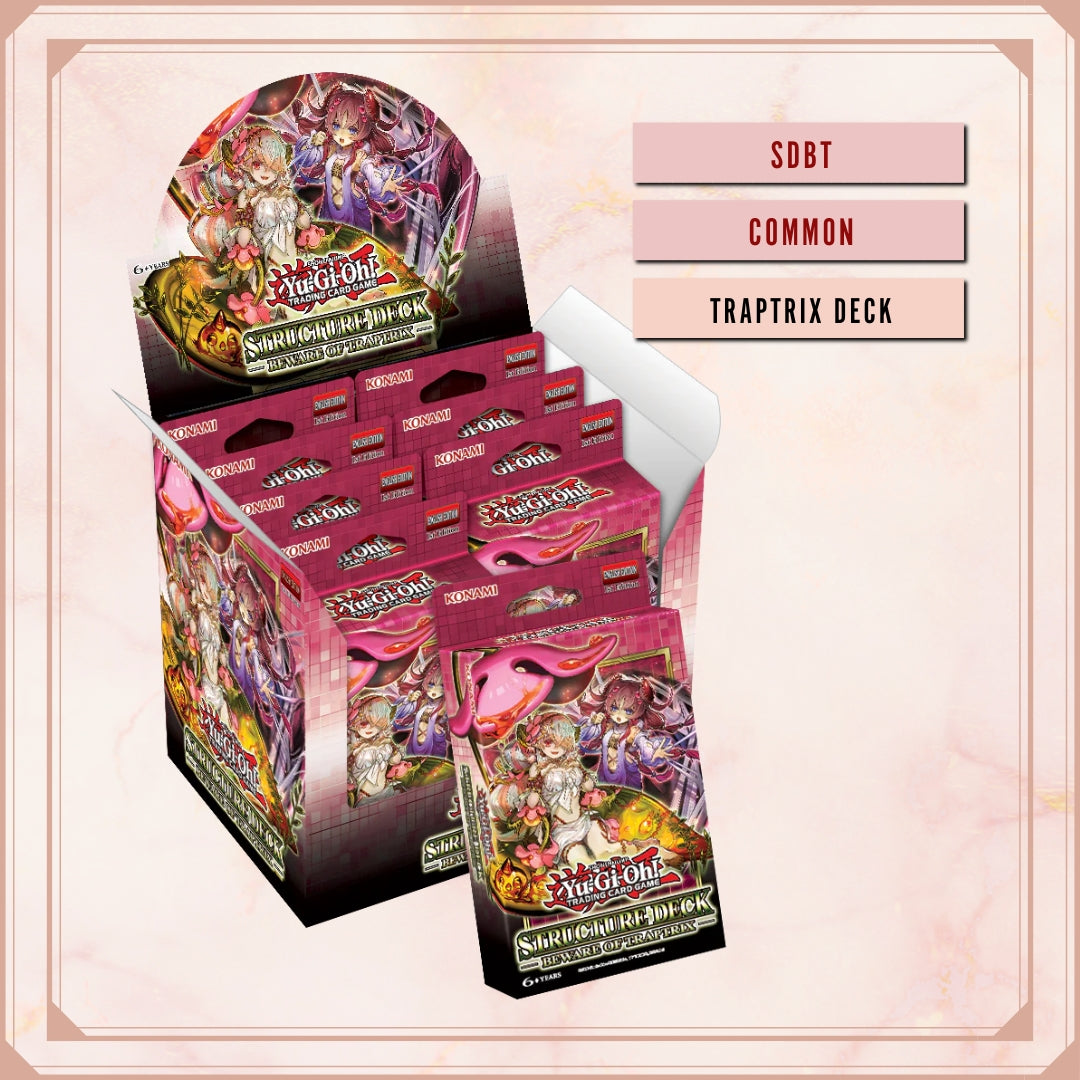 Yugioh! Structure Deck: Beware of Traptrix Singles (SDBT - Common) 1st Edition