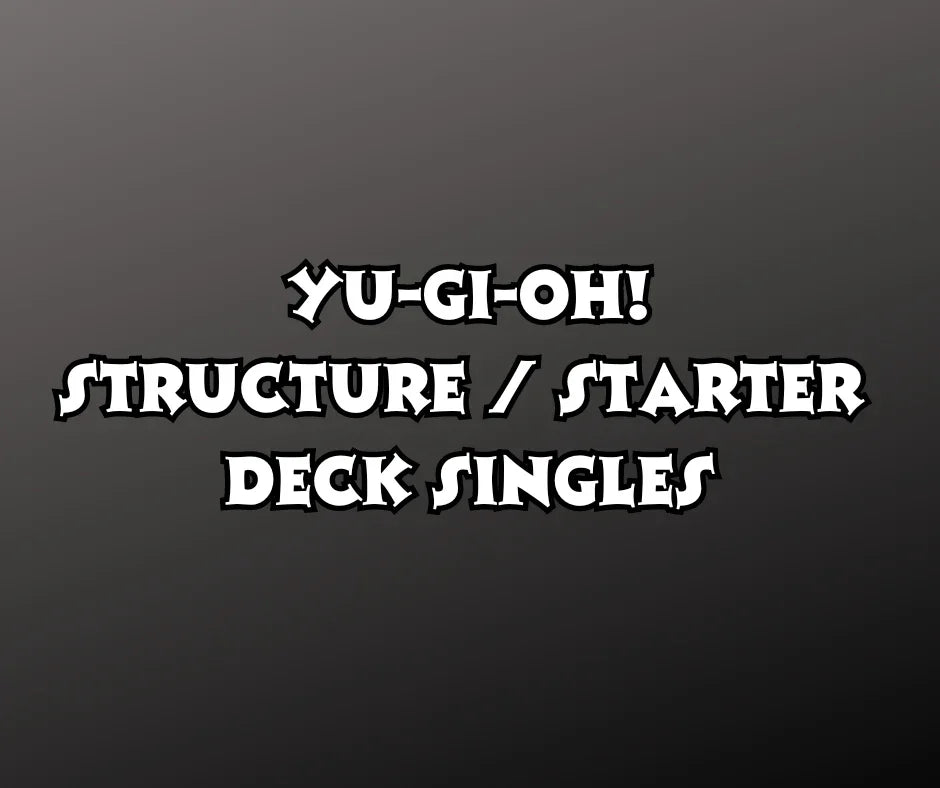 Yu-Gi-Oh! Structure Decks Singles