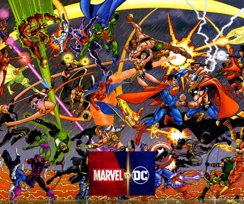 (1995) Fleer DC vs. Marvel Comics – KAWAIII SUSHI