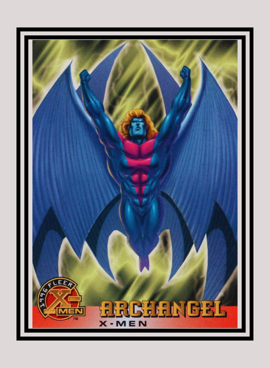 Marvel! 1x Archangel - Base (#001 - 1996 Fleer X Men)