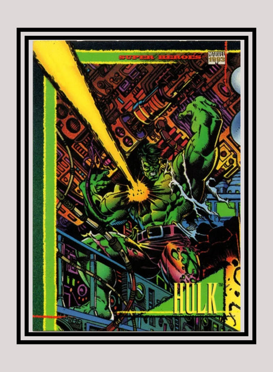 Marvel! 1x Hulk - Base (#001 - 1993 Skybox Marvel Universe Series 4)