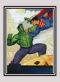 Marvel! 1x Superman / Hulk - Base (#001 - 1995 Fleer DC vs. Marvel Comics)