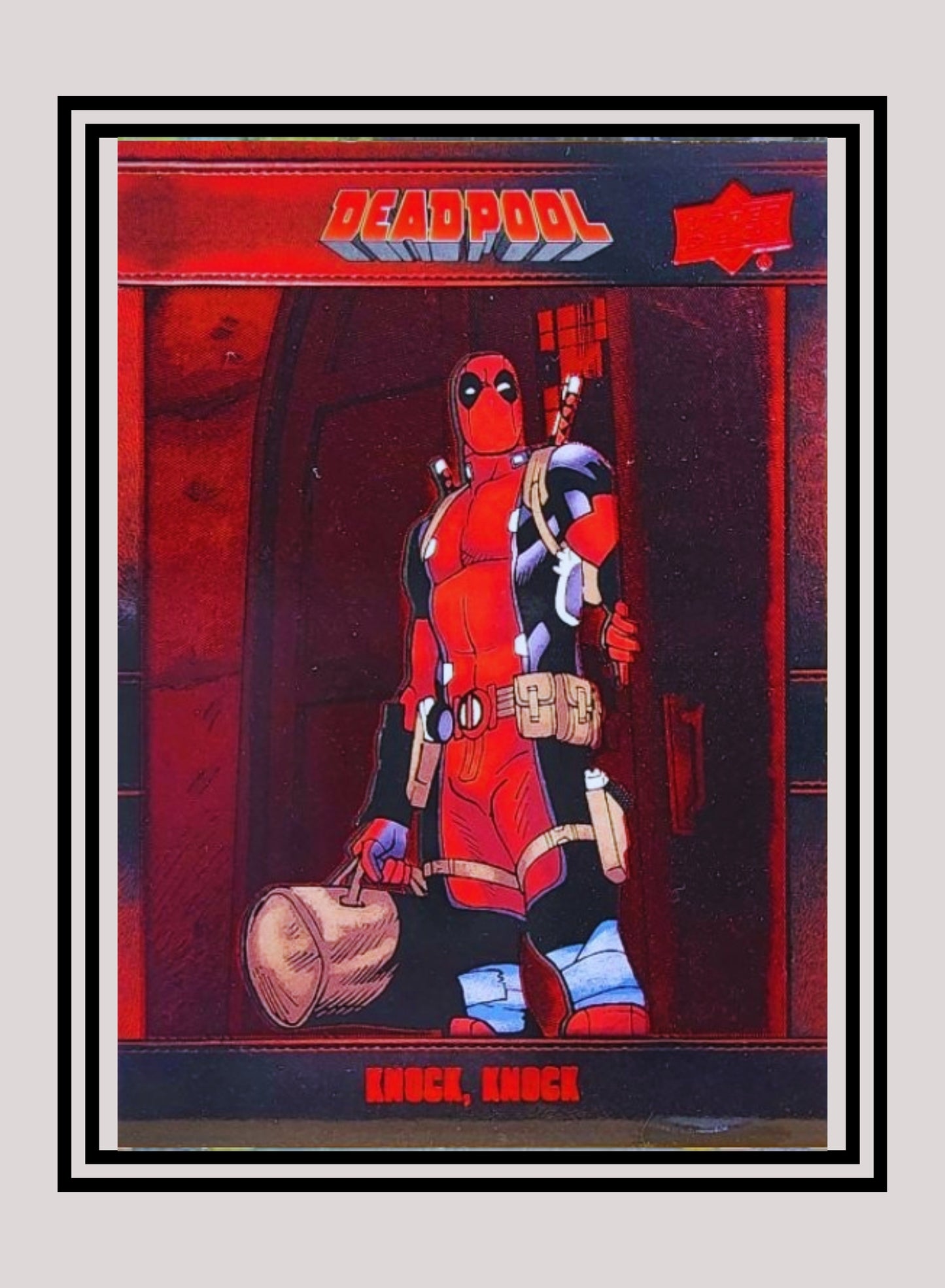 Marvel! 1x Knock/ Knock - Base (#001 - 2019 Upper Deck Deadpool)